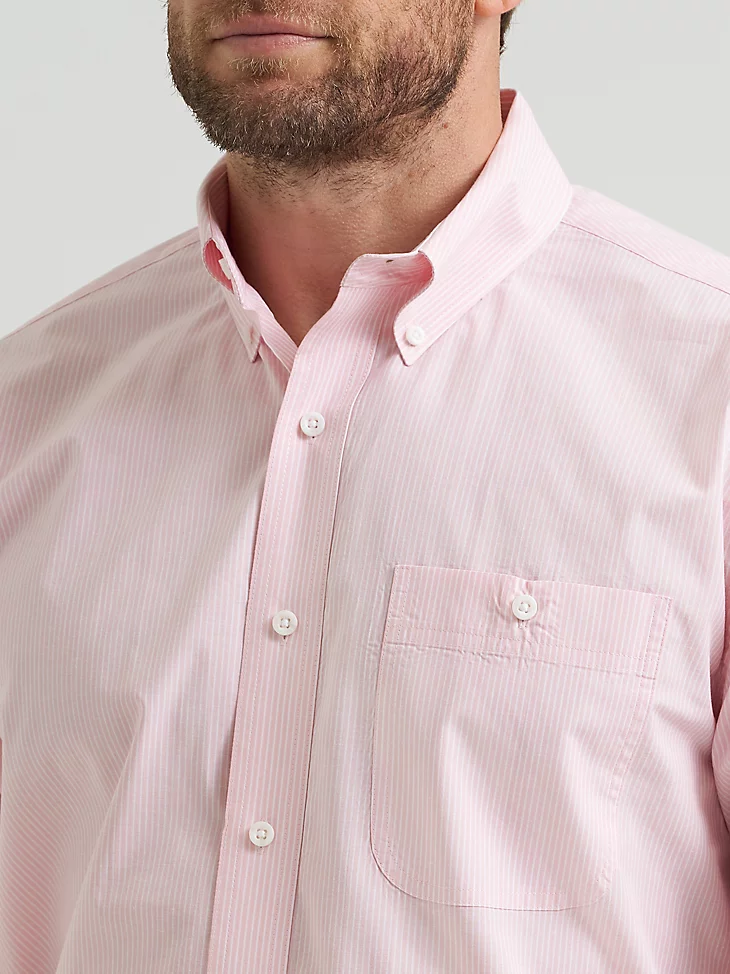 Men's Wrangler Bucking Cancer Button Down Shirt - Image 2