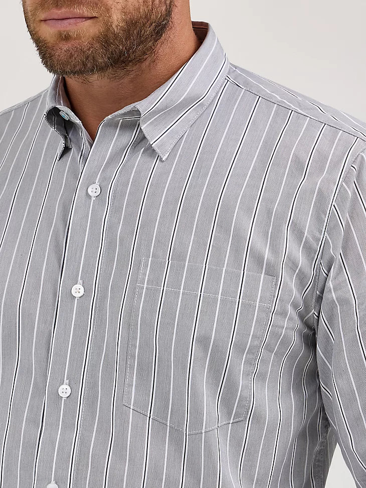 Men's Wrangler Cody Johnson One Pocket Button Down Shirt - Image 6