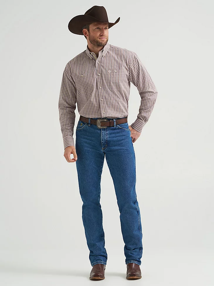 Men's Wrangler George Strait™ Long Sleeve Button Down - Image 2