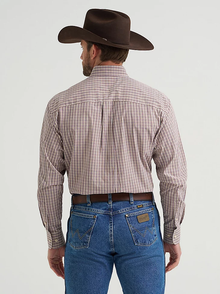 Men's Wrangler George Strait™ Long Sleeve Button Down - Image 3