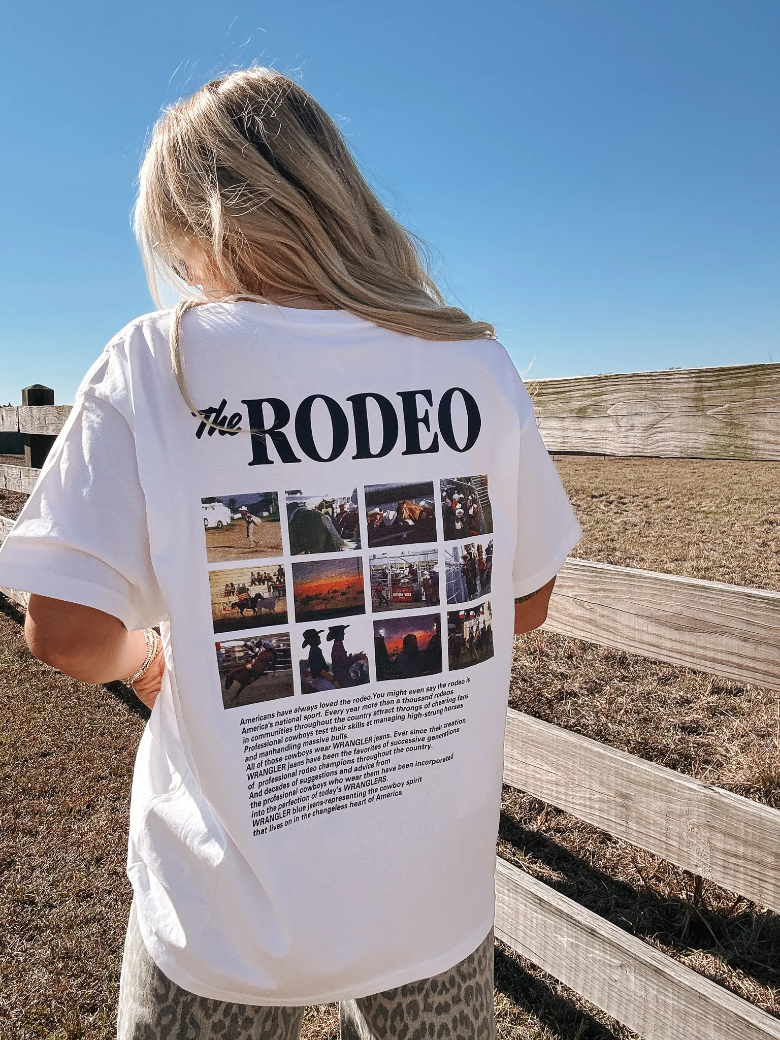 Wrangler Rodeo Snaps Oversized Tee - Image 3