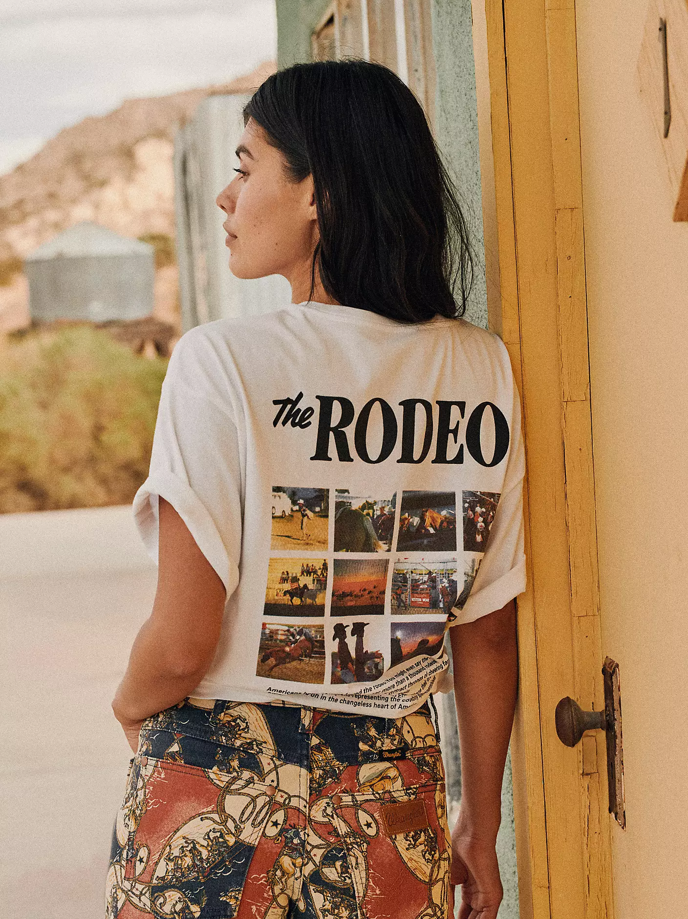 Wrangler Rodeo Snaps Oversized Tee - Image 8