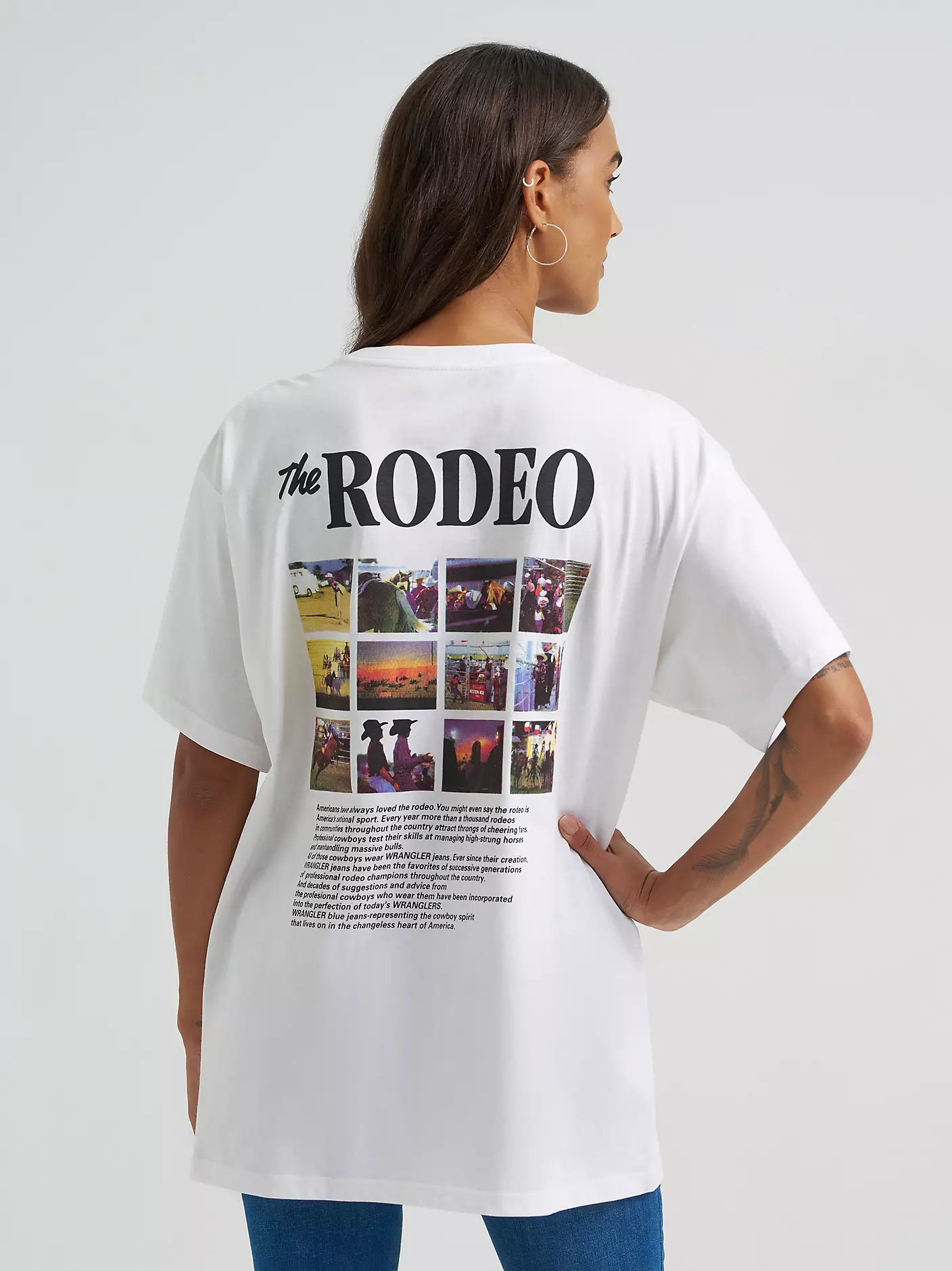 Wrangler Rodeo Snaps Oversized Tee - Image 9