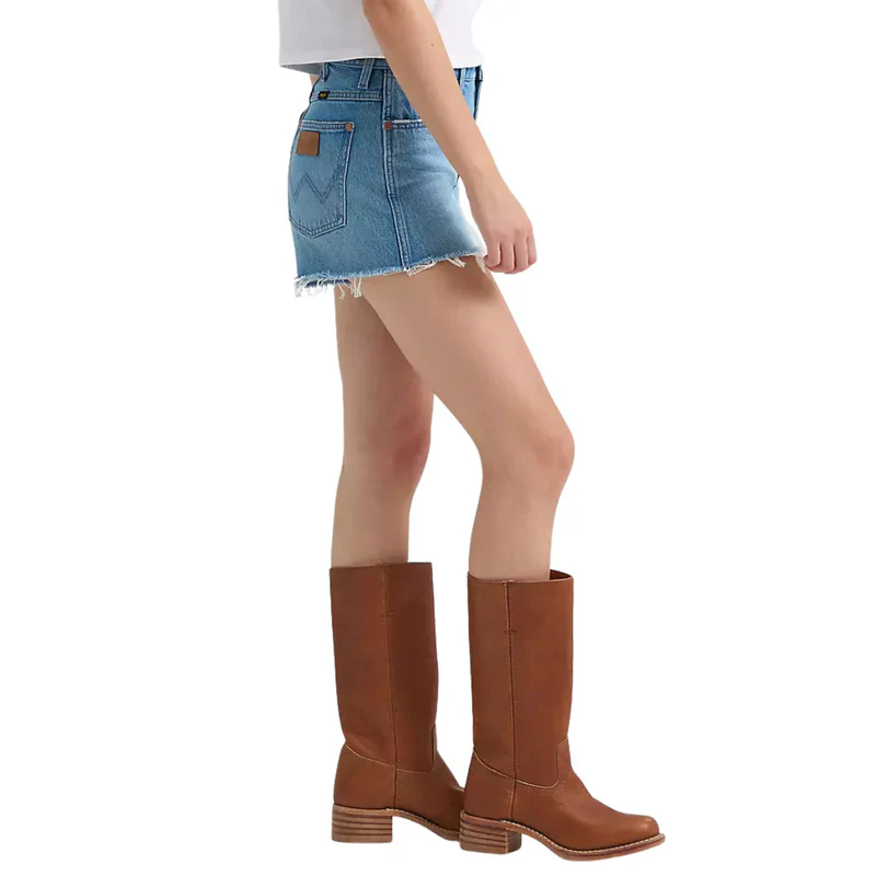 Wrangler Women's High Rise Cowboy Shorts in Riyah - Image 6