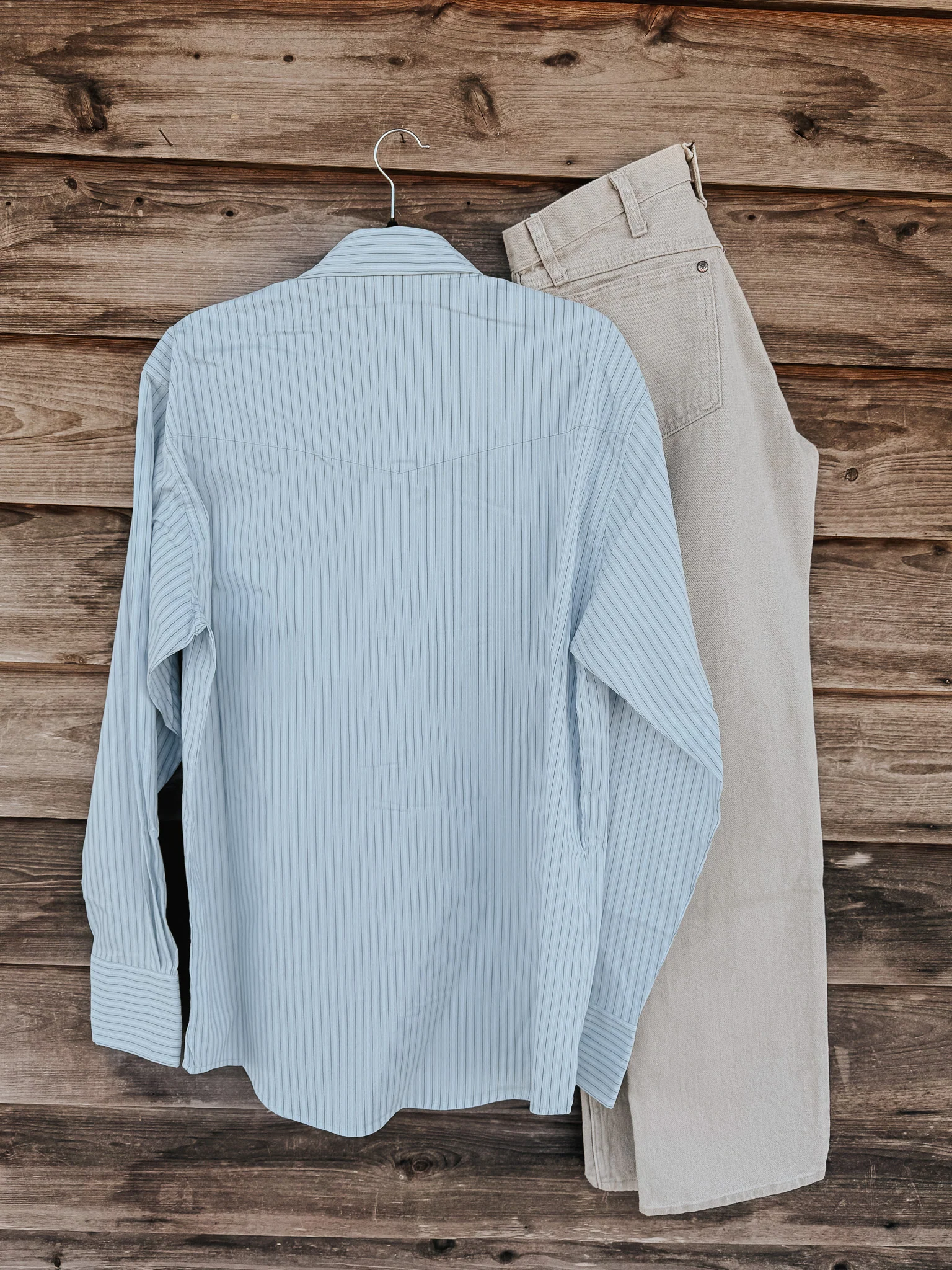 Wrangler Men's Wrinkle Resist Pearl Snap Shirt - Image 4