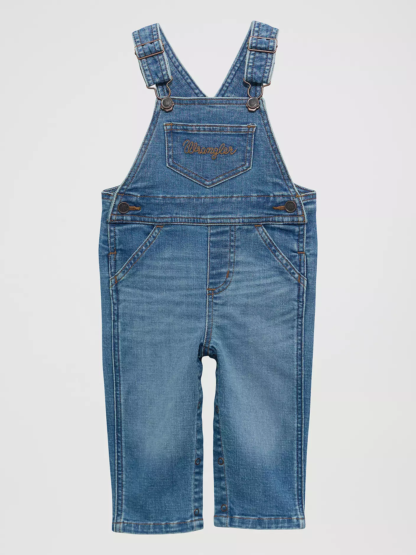 Wrangler Infant & Toddler Kendra Denim Overalls - Image 3