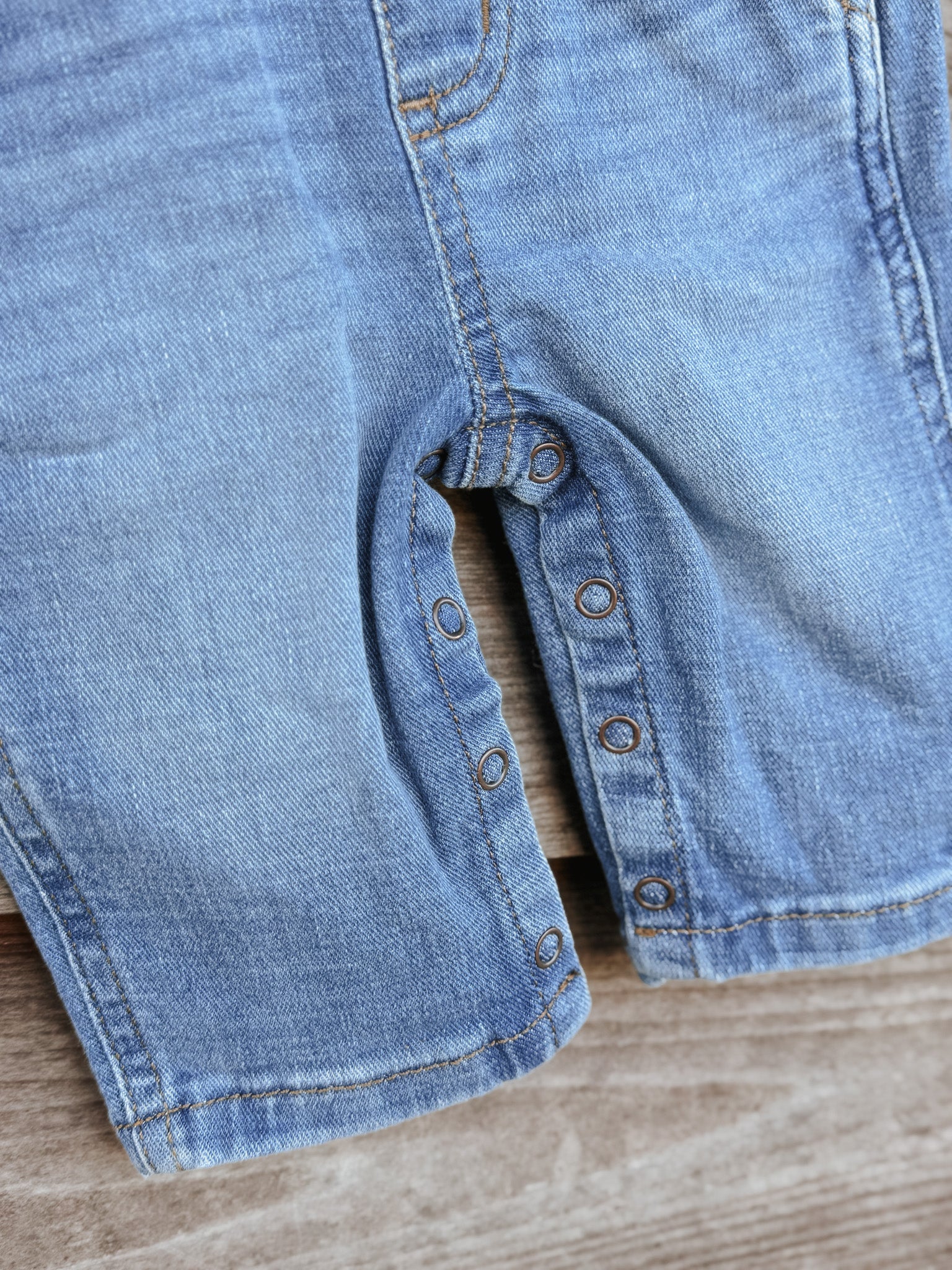 Wrangler Infant & Toddler Kendra Denim Overalls - Image 9