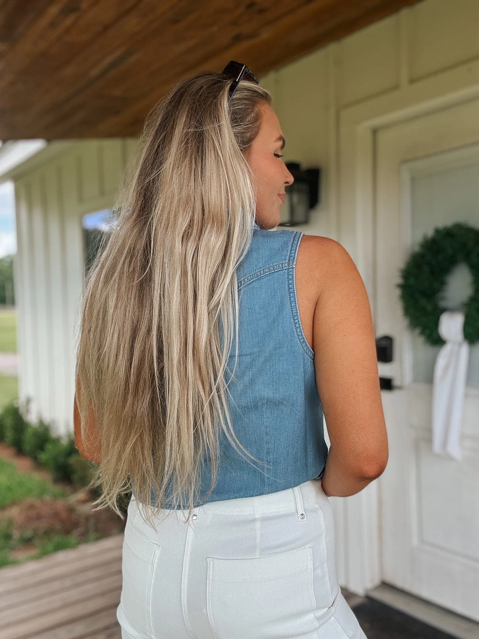 Wrangler Saddle Button Up Top - Image 4