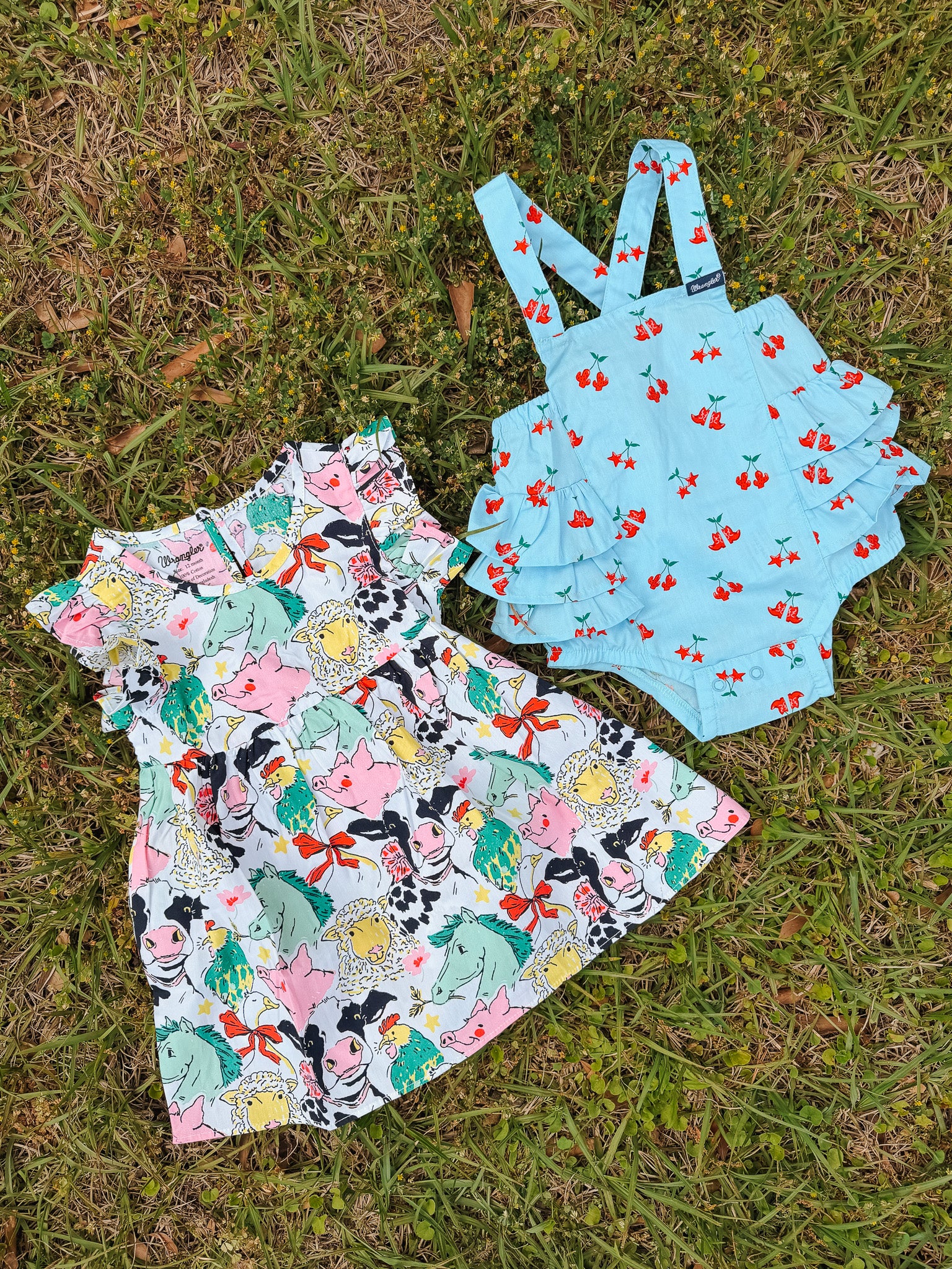 Wrangler Infant Farm Animal Dress Set - Image 6