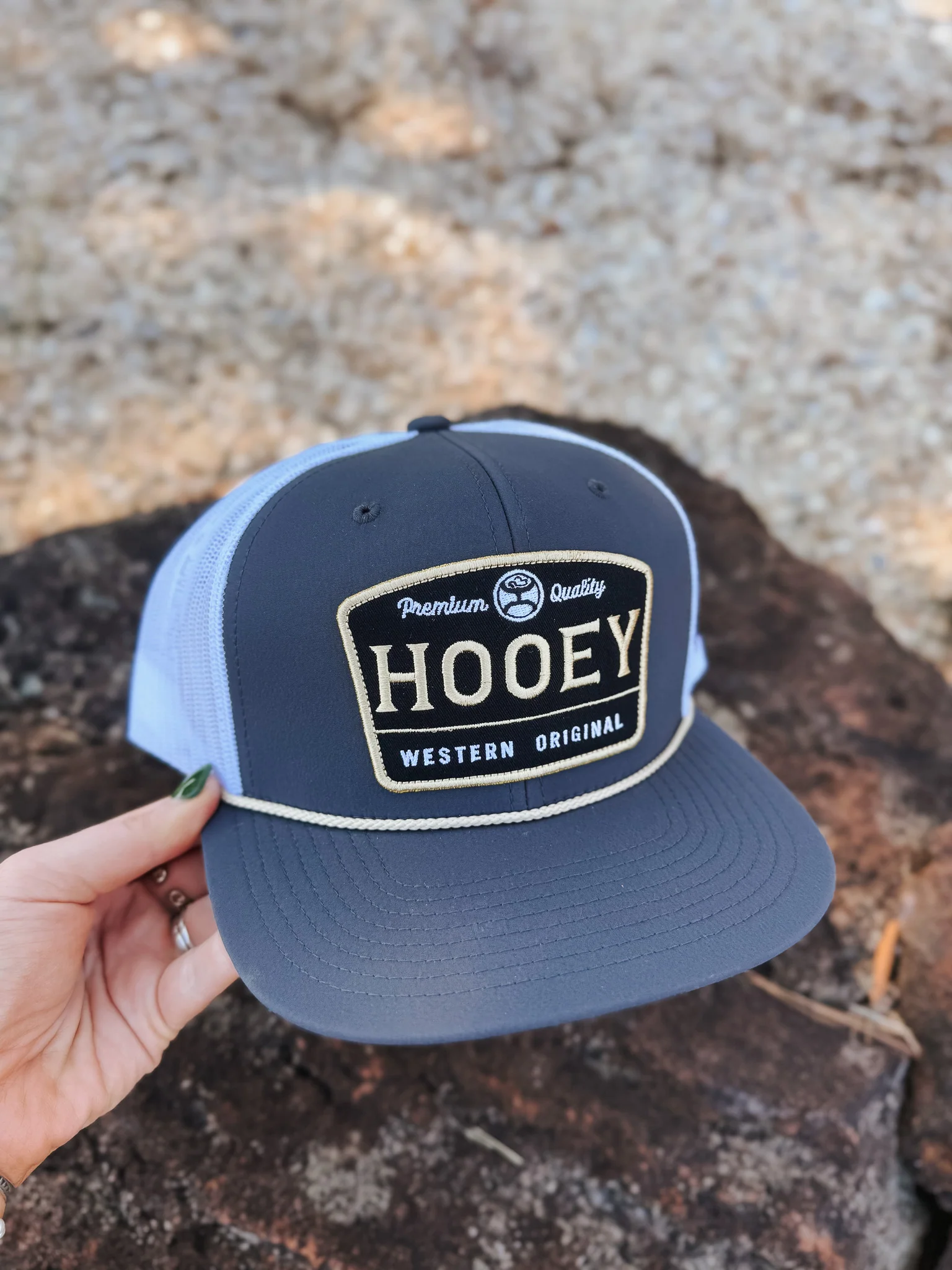 Hooey Trip Charcoal Cap - Image 4