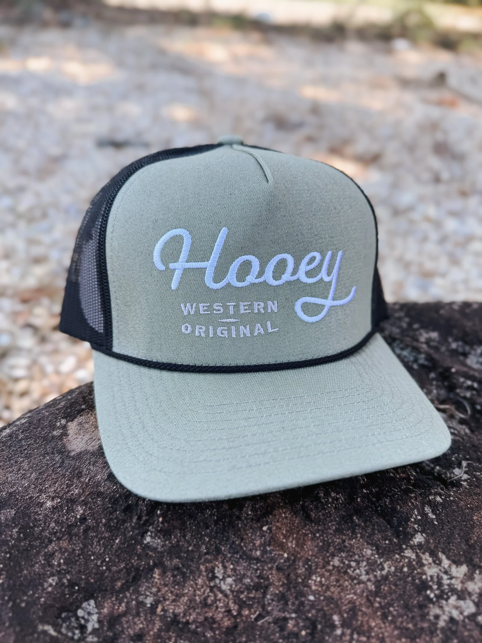 Hooey "OG" Grey/White Cap - Image 3