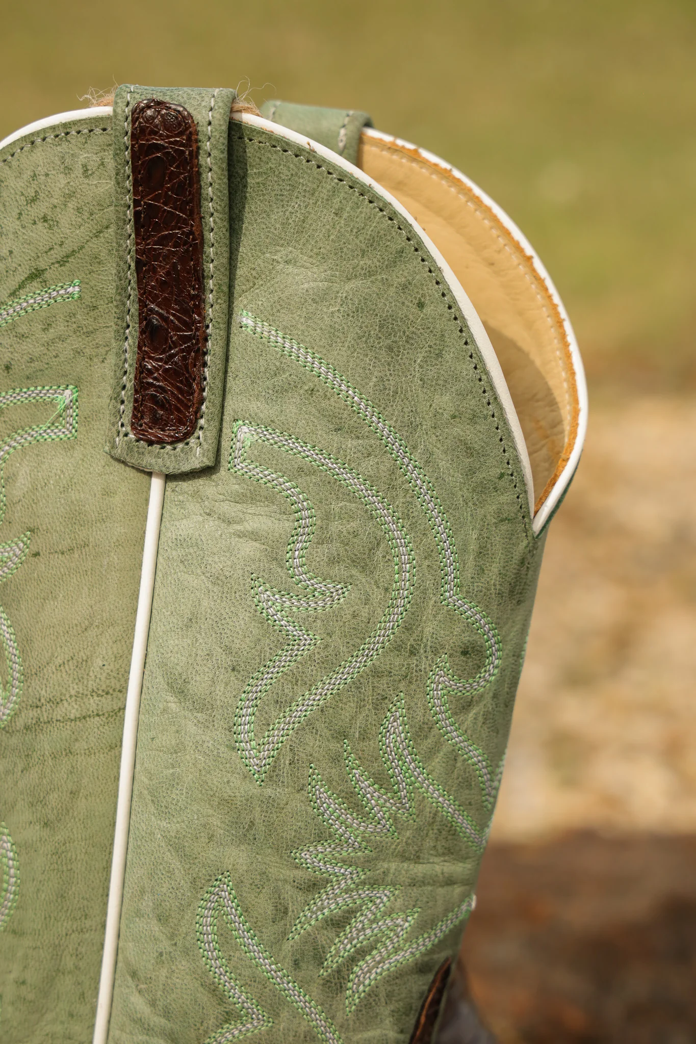 Men's Anderson Bean BC Exclusive Jade Caiman Boots - Image 5
