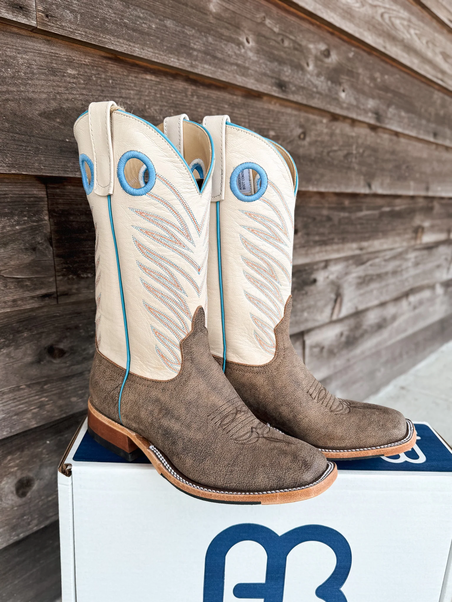 Men's Anderson Bean BC Exclusive Eastwood Camel Goat Boots - Image 3