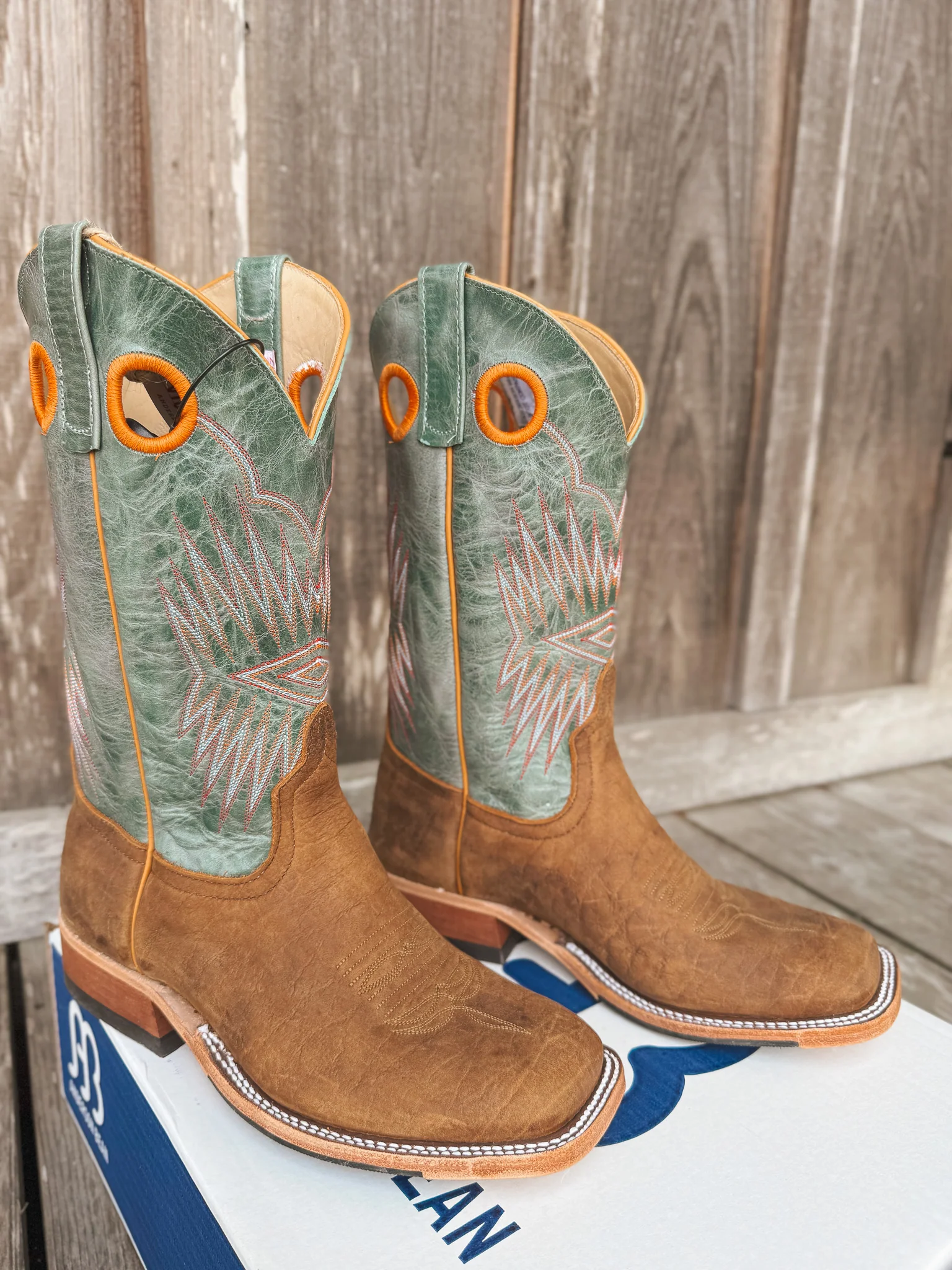 Men's Anderson Bean BC Exclusive Sagamore Lava Bison Boot - Image 7
