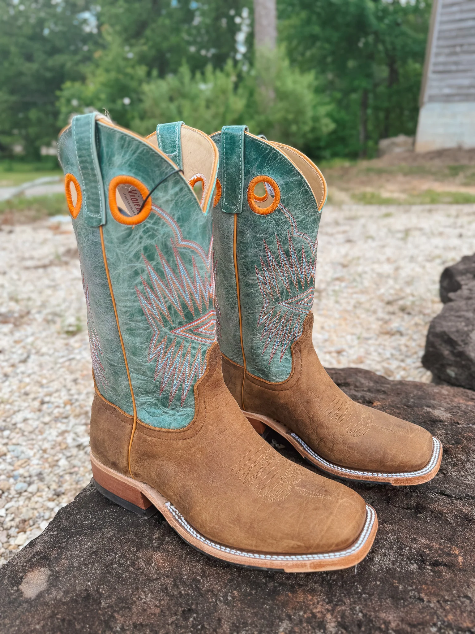 Men's Anderson Bean BC Exclusive Sagamore Lava Bison Boot - Image 9
