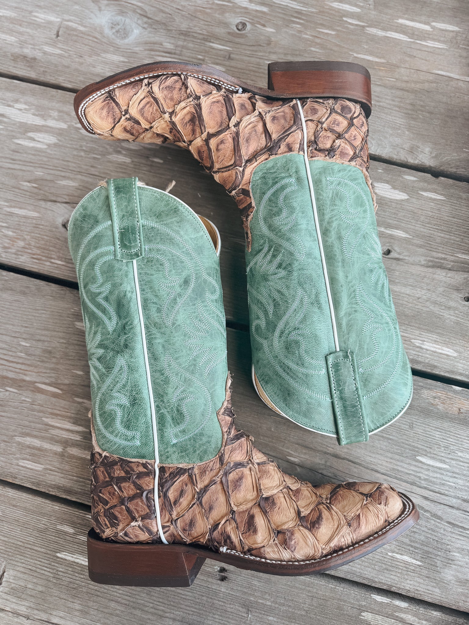 Men's Anderson Bean BC Exclusive Jade Matte Big Bass Boot - Image 4