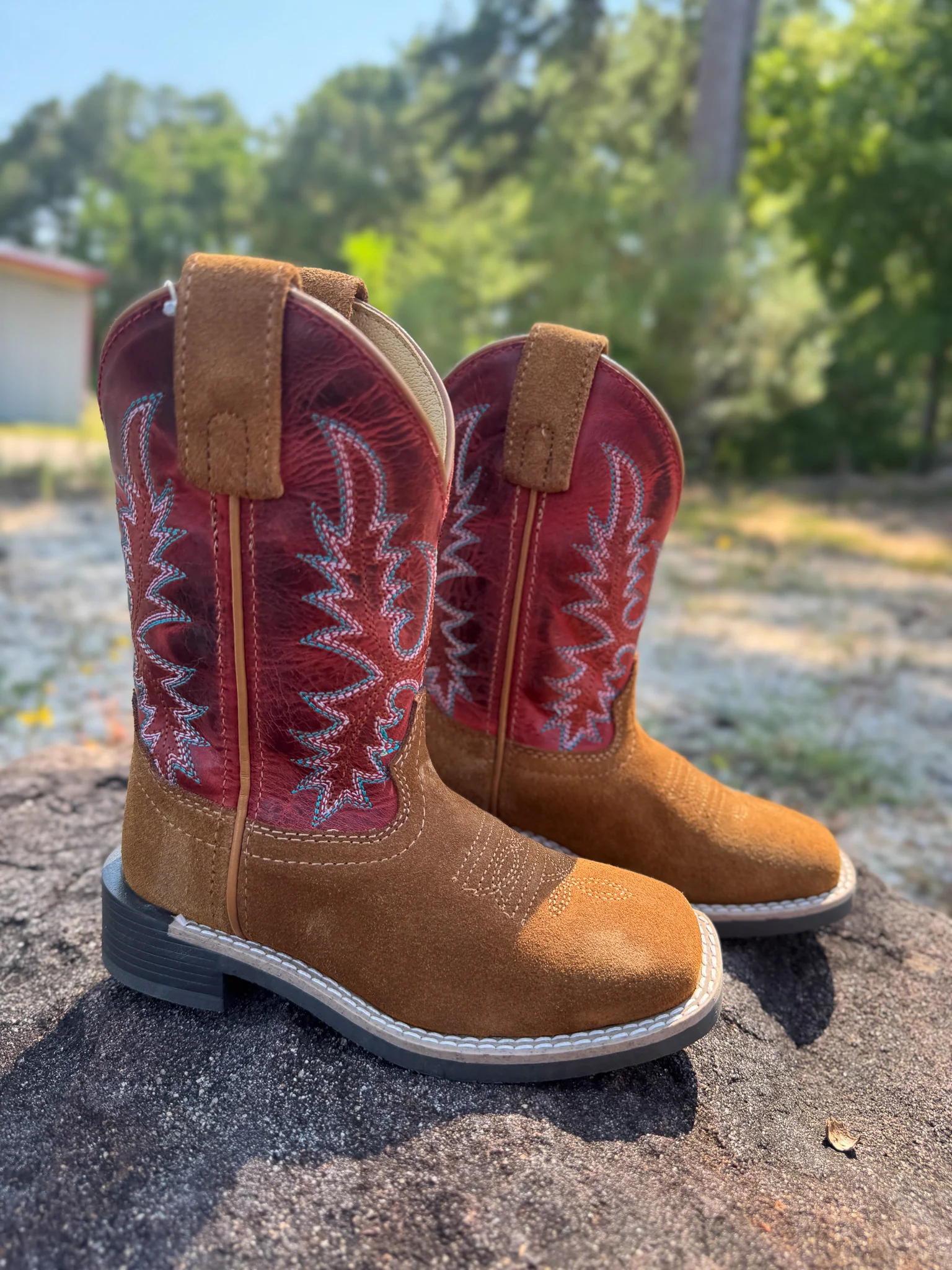 Smoky Mountain Little Boys' Briscoe Western Boots - Image 8