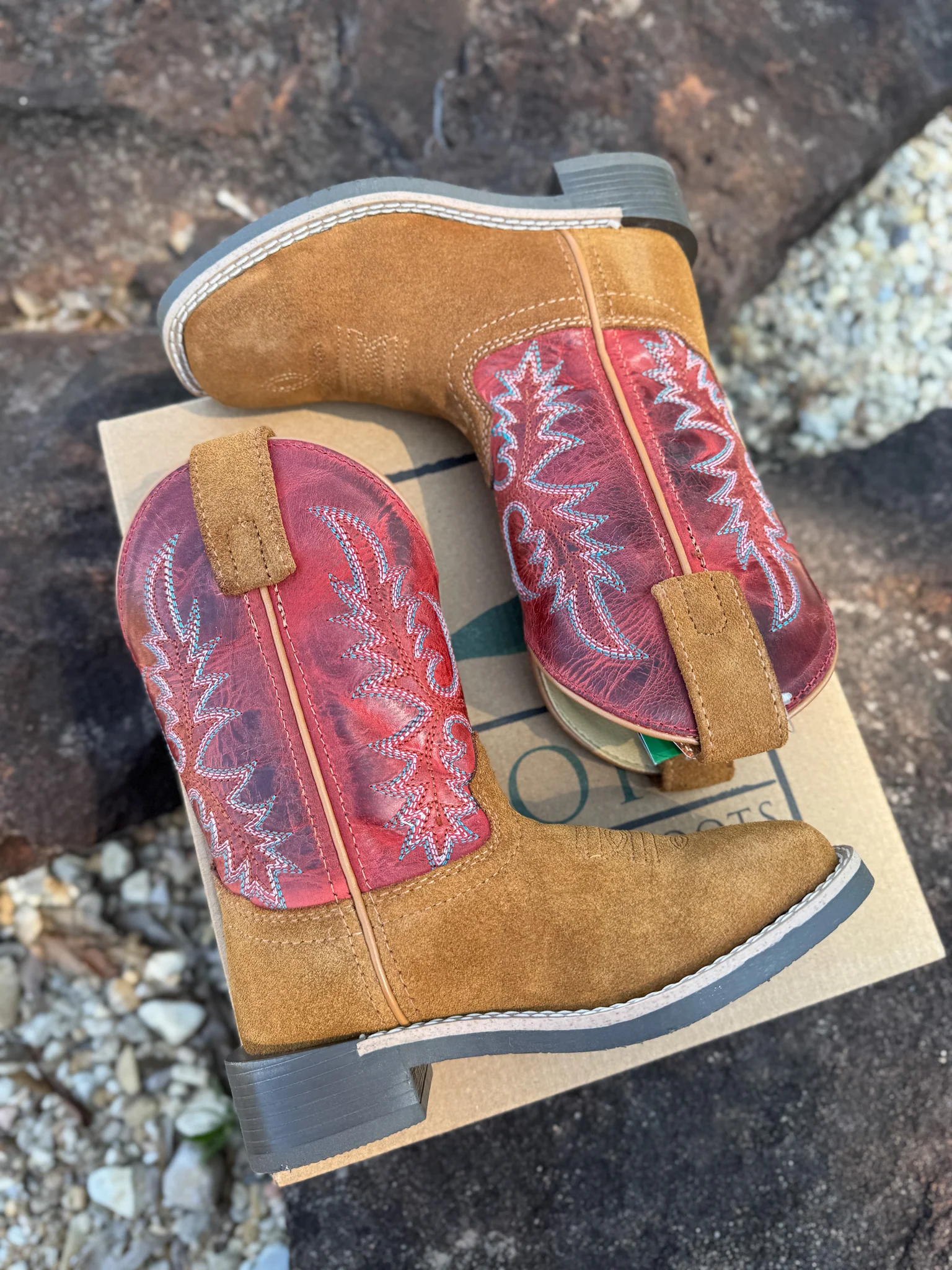 Smoky Mountain Youth Briscoe Western Boots - Image 2