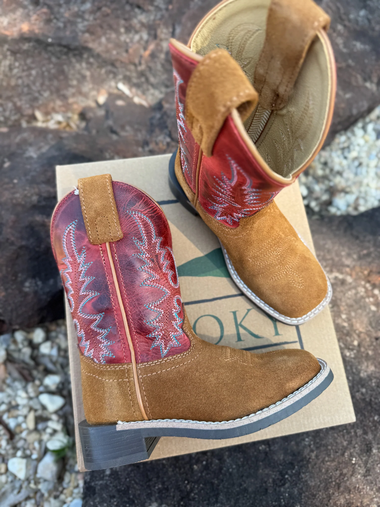 Smoky Mountain Youth Briscoe Western Boots - Image 5