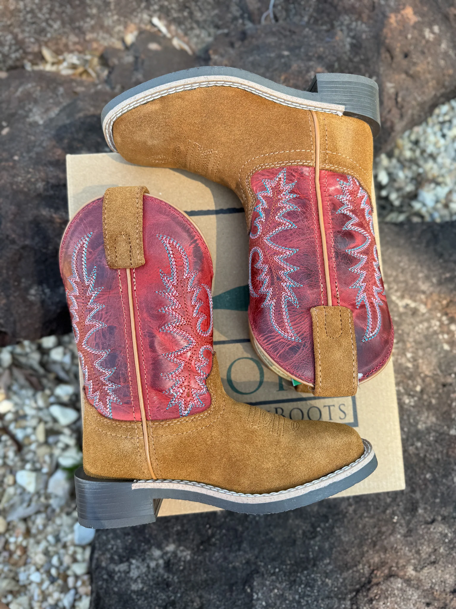 Smoky Mountain Youth Briscoe Western Boots - Image 6