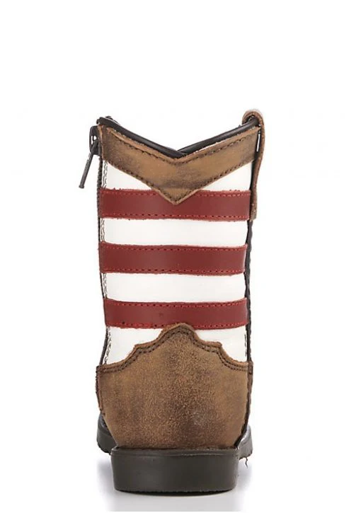 TODDLER SMOKY MOUNTAIN STARS AND STRIPES SQUARE TOE BOOT - Image 4