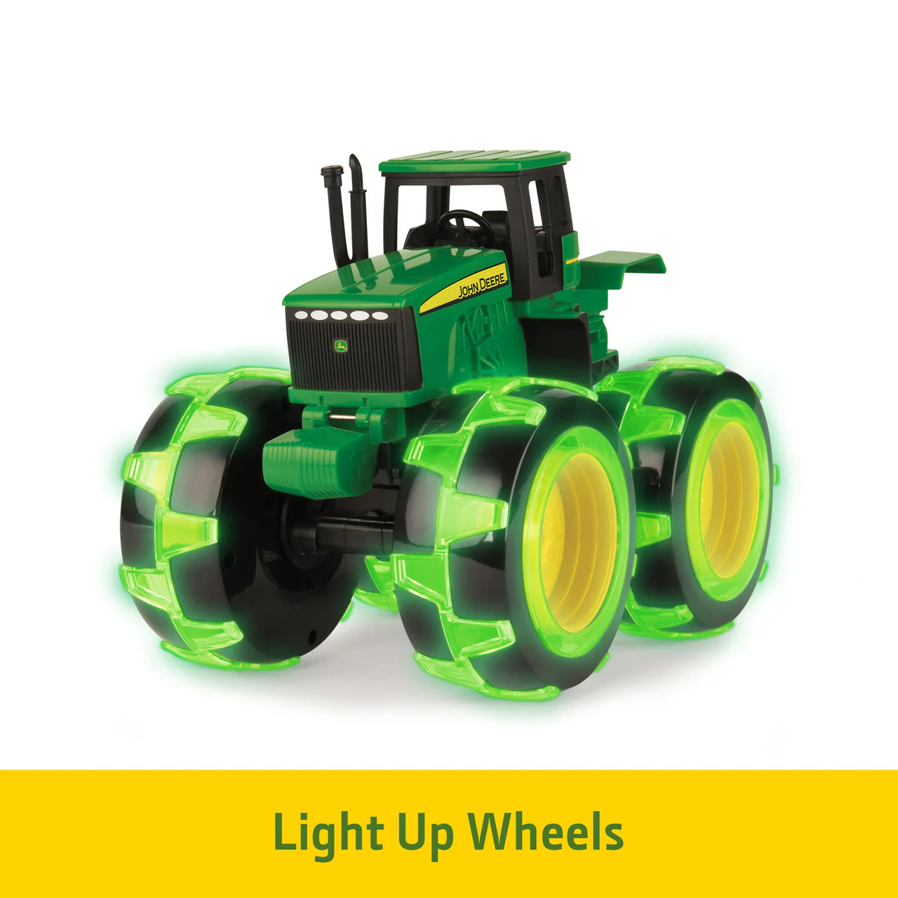 John Deere Monster Treads 8" Lightning Wheels Tractor - Image 4