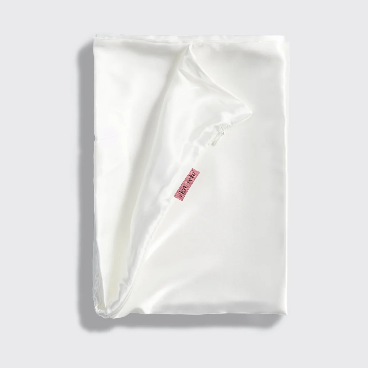 Kitsch Satin Pillowcase - Ivory - Image 5