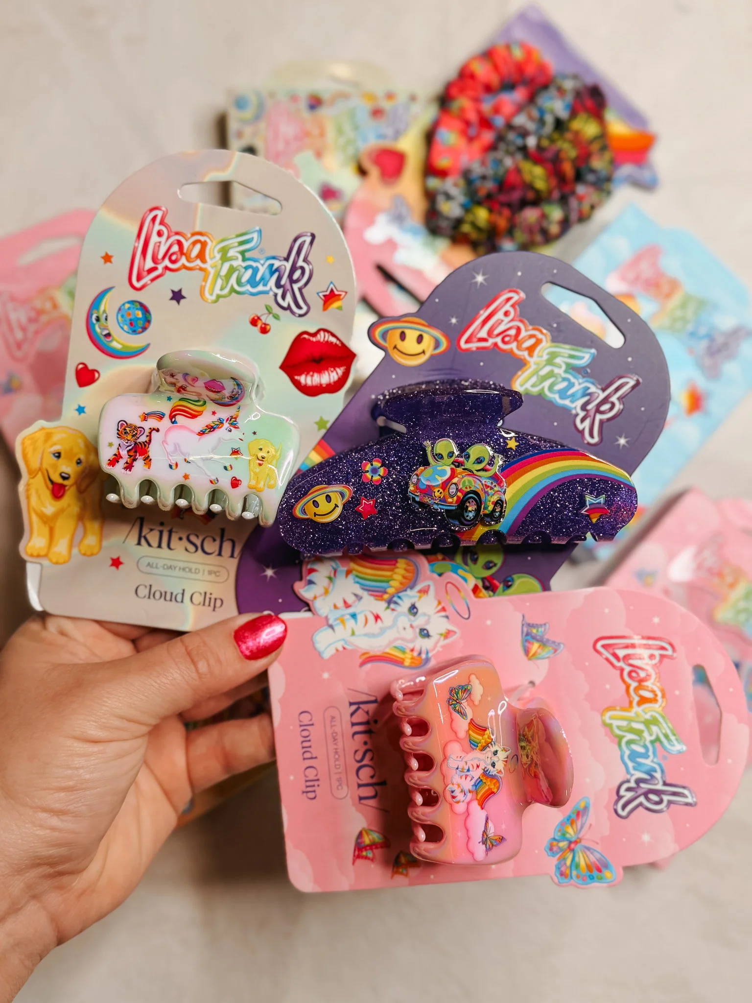 Lisa Frank X Kitsch Cloud Clip - Angel Kitty™ - Image 9