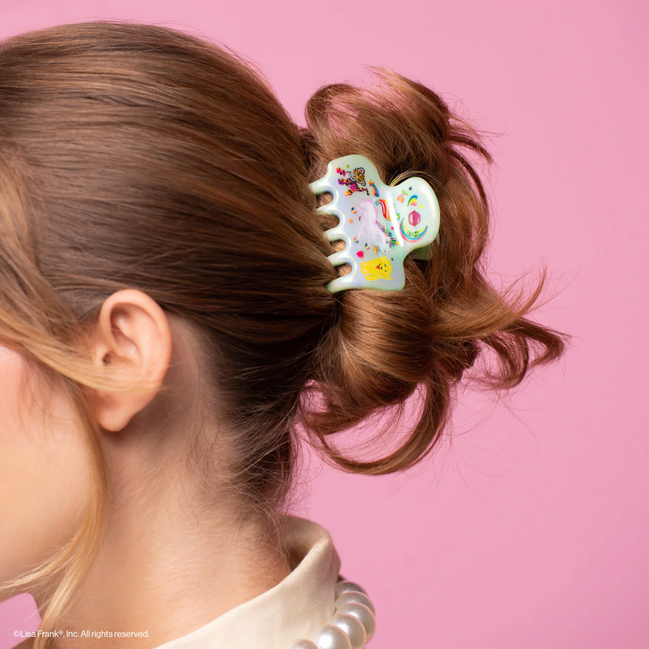 Lisa Frank X Kitsch Cloud Clip in Markie™ - Image 3