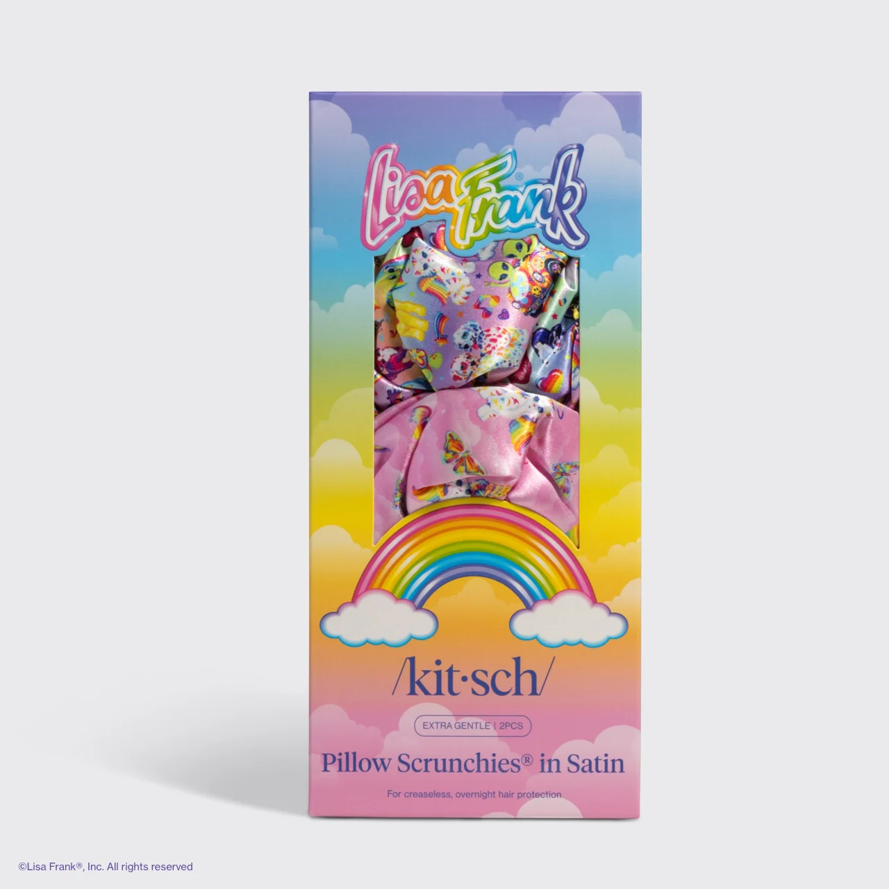 Lisa Frank X Kitsch Pillow Scrunchies® in Satin - the Fantastic World of Lisa Frank - Image 11