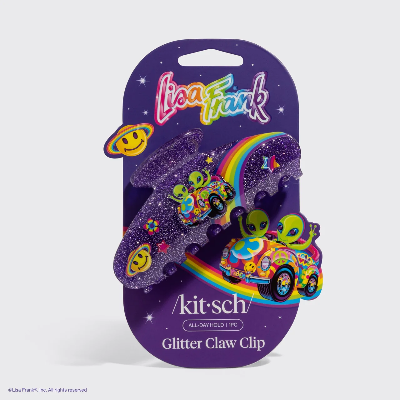 Lisa Frank X Kitsch Glitter Claw Clip - Zoomer™ & Zorbit™ - Image 6