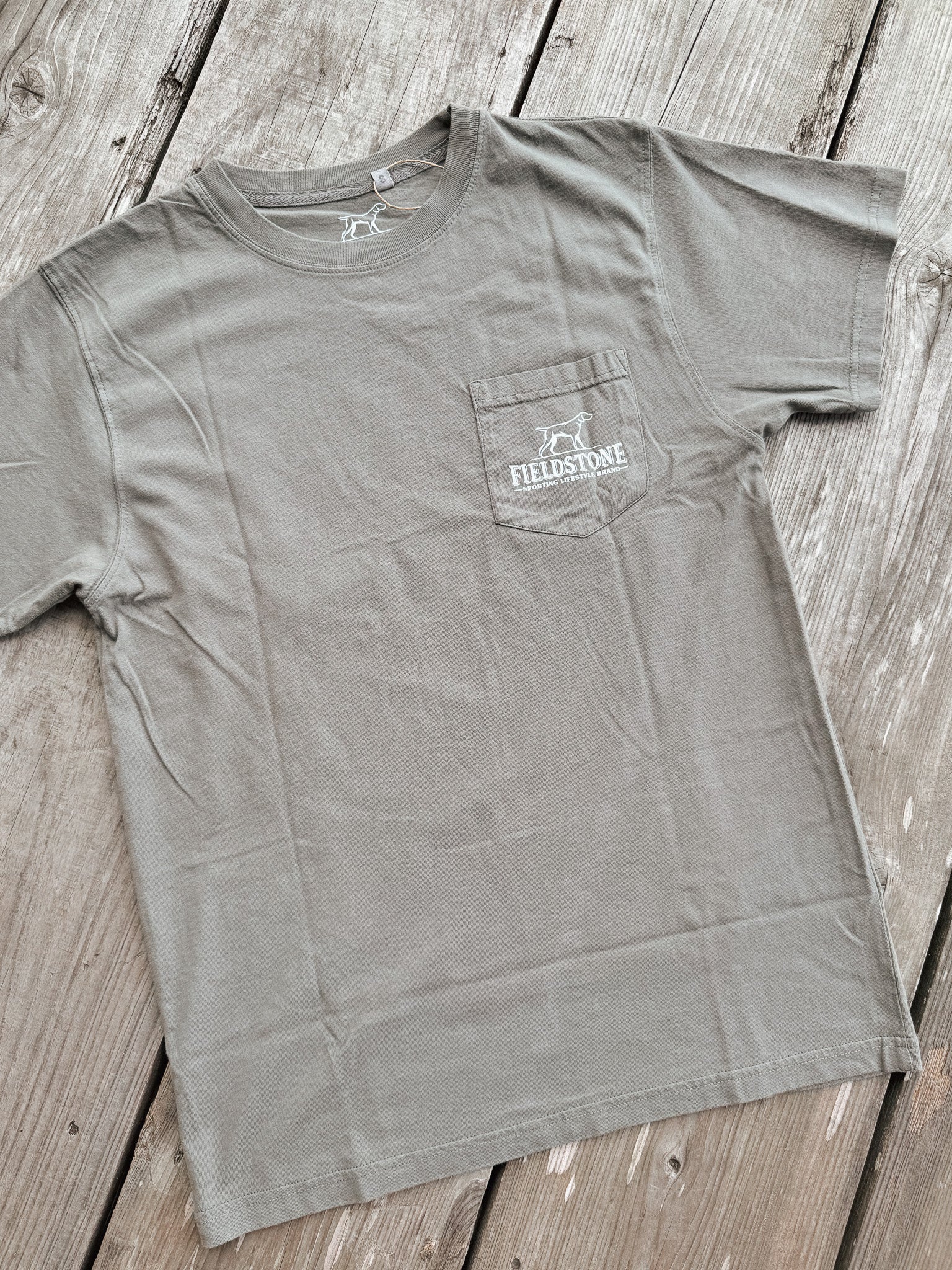 Fieldstone Camo Wood Duck T-Shirt - Image 2