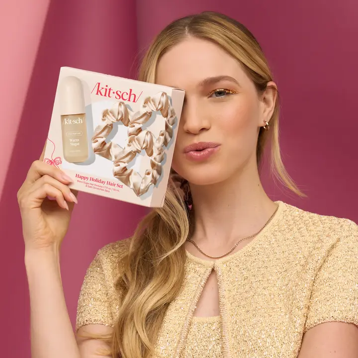 Kitsch Happy Holiday Hair Set - Image 3