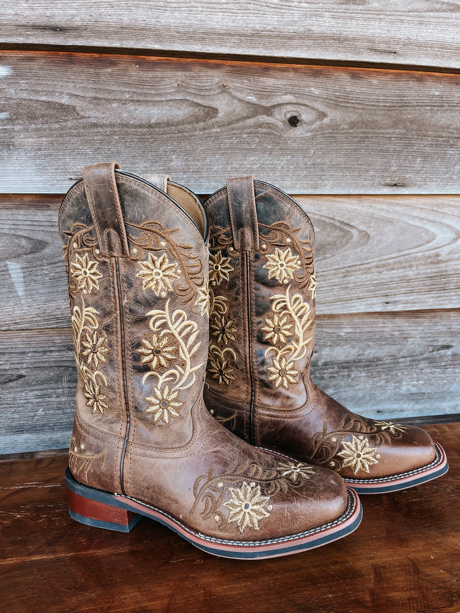 Women's Laredo by Dan Post Secret Garden Floral Embroidered Western Boot - Image 7