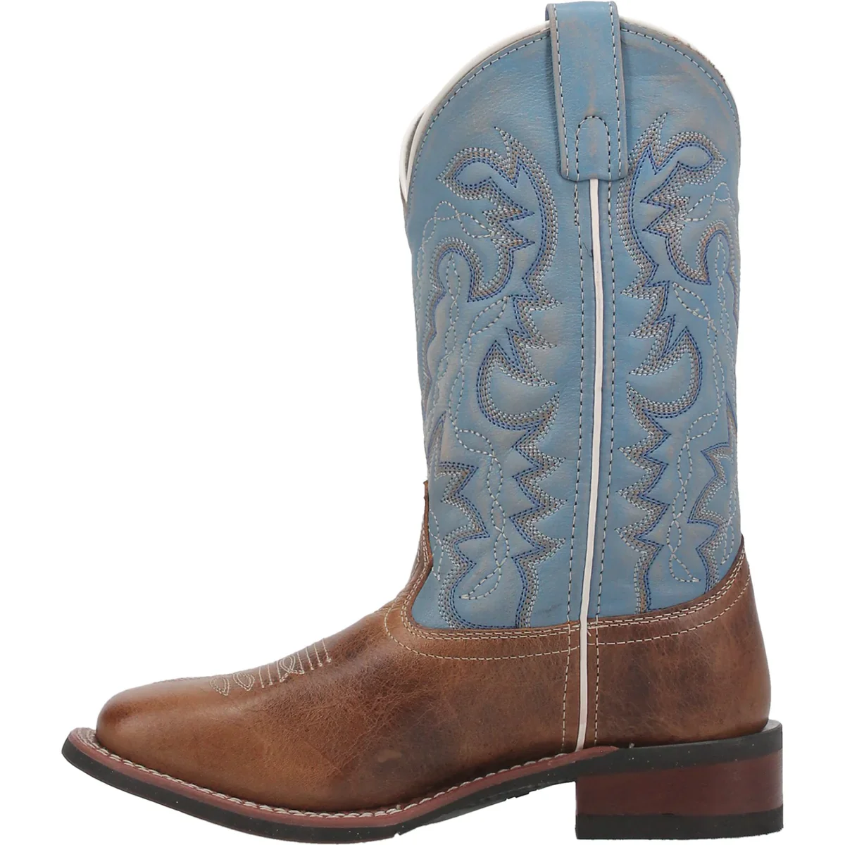 Laredo Women's 11" Darla Leather Wide Square Toe Boot - Image 4