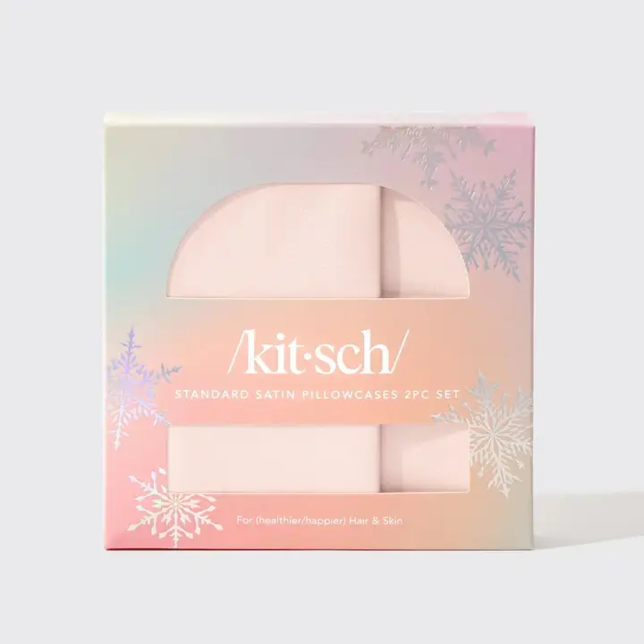 Kitsch Holiday Standard Pillowcase 2pc - Blush - Image 5
