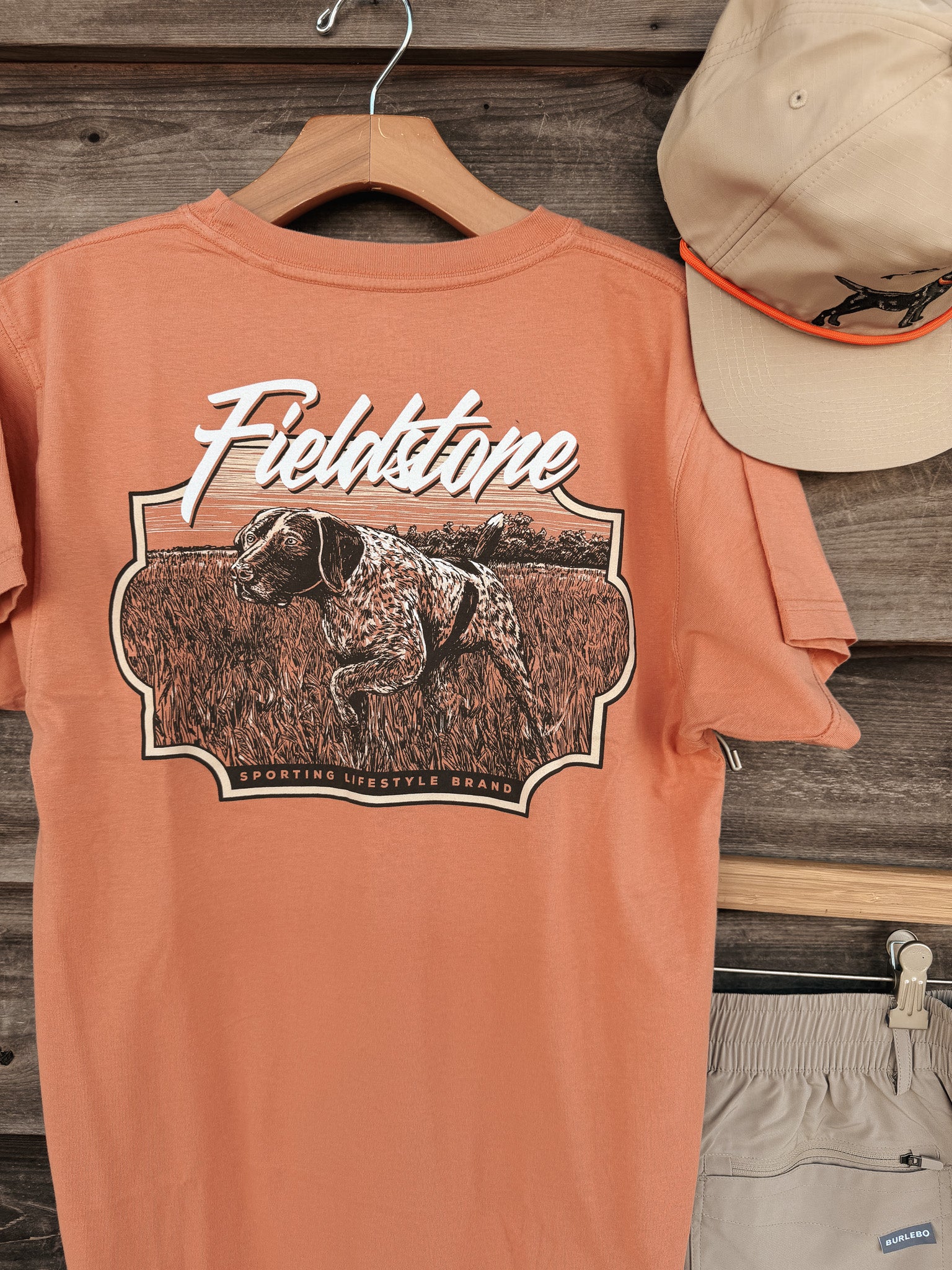Fieldstone GSP T-Shirt in Terracota - Image 3