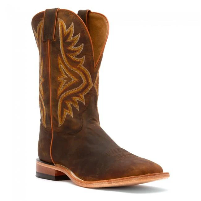 TONY LAMA AVETT IN TAN WORN GOAT BOOT - Image 6