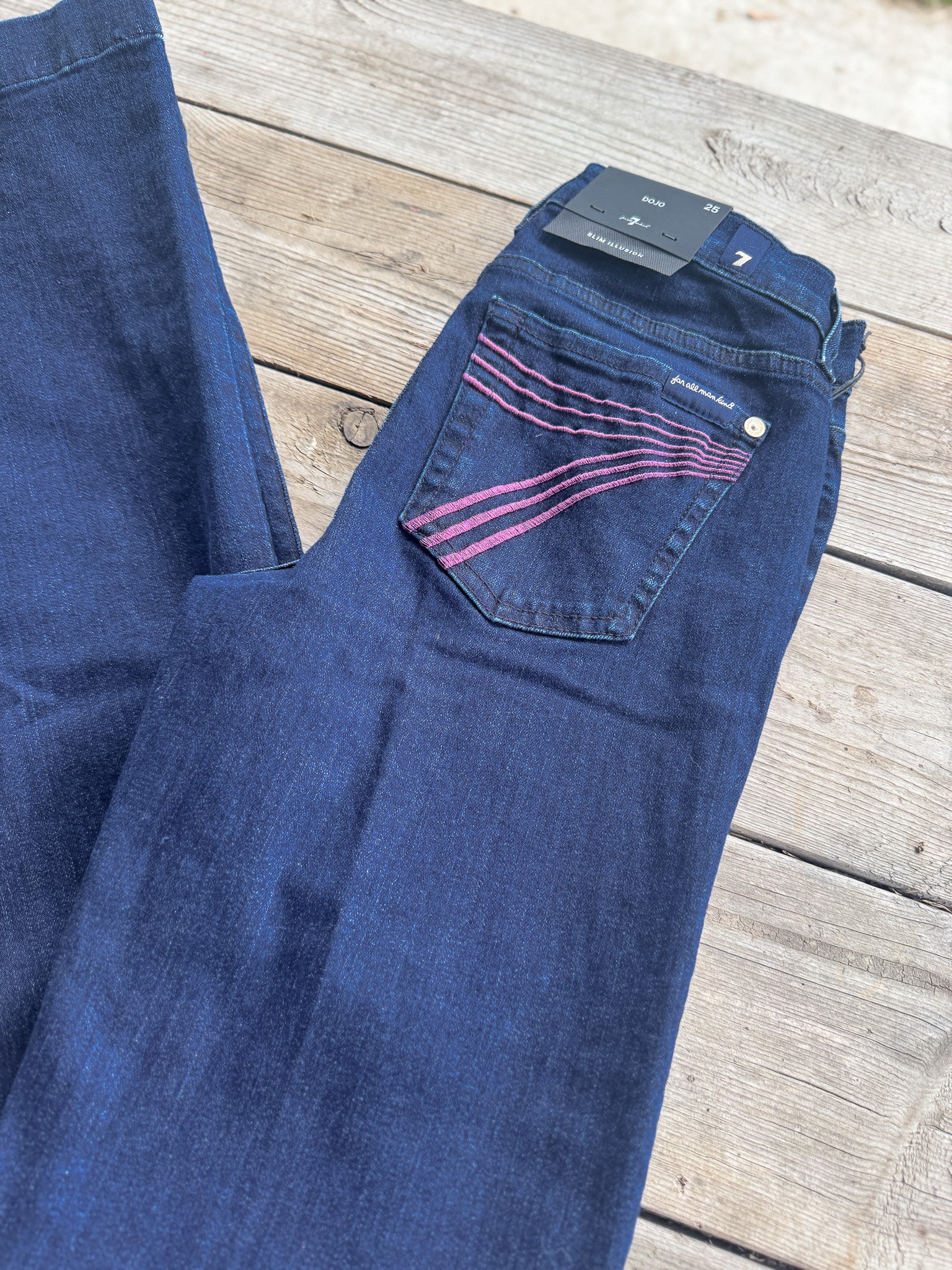 7 For All Mankind Slim Illusion Dojo Classical Jeans - Image 12