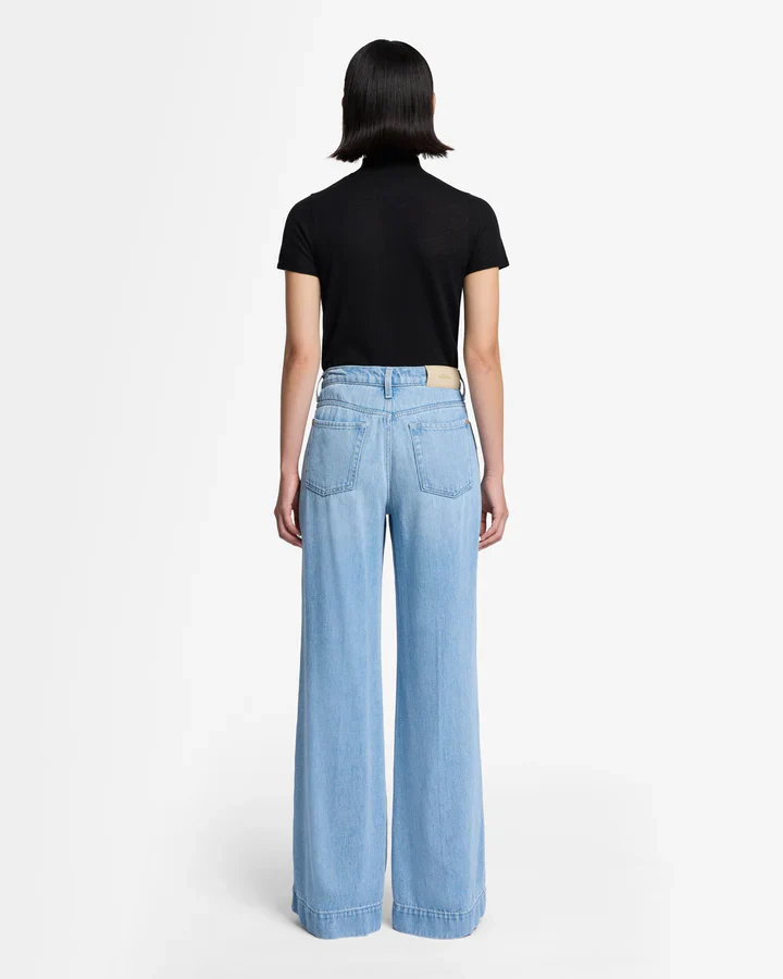 7 For All Mankind Tailorless Denim Lustre Modern Dojo - Image 9