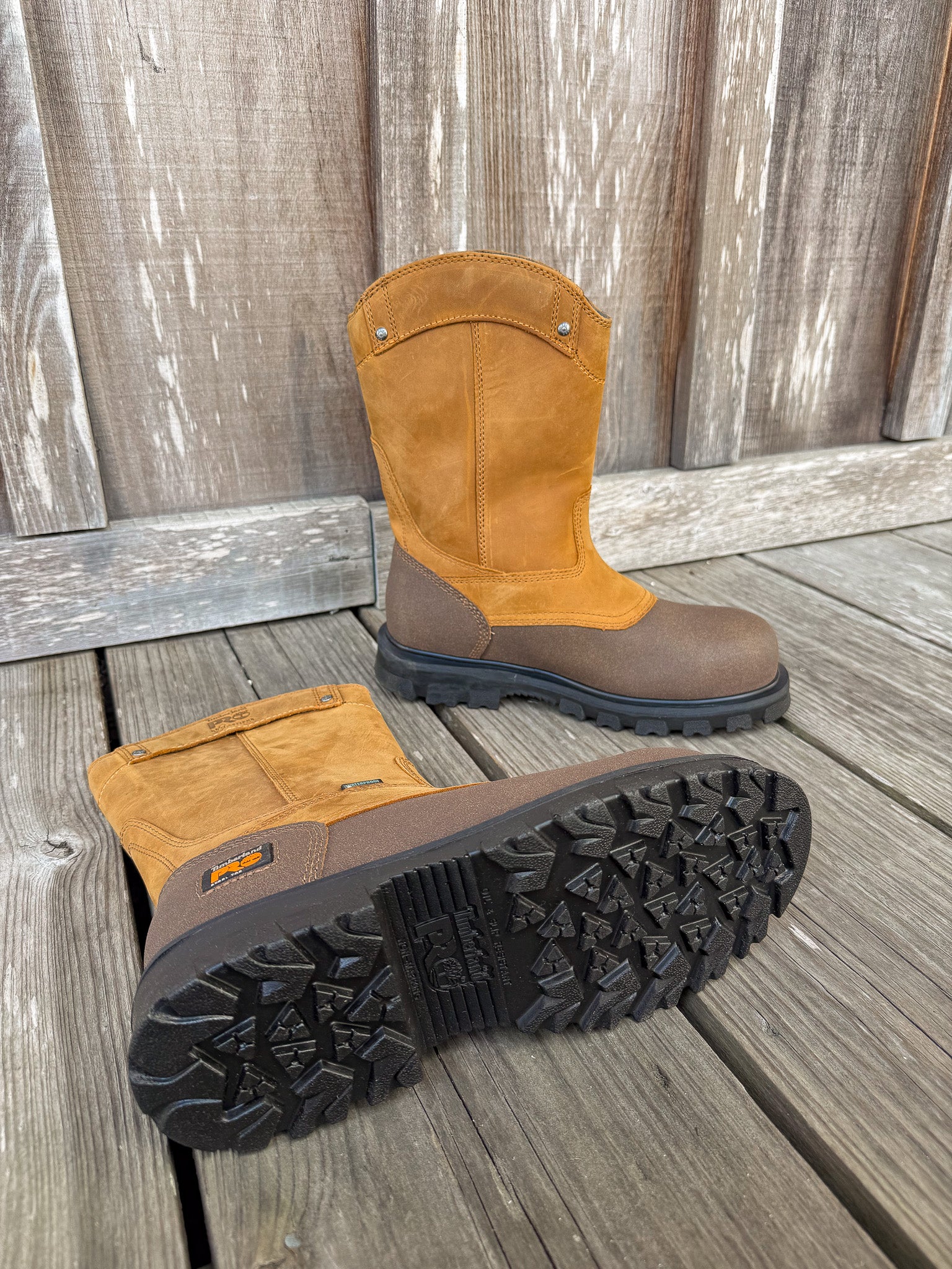 Men's Timberland Pro Rigmaster Waterproof Steel Toe Wellington Boots - Image 2