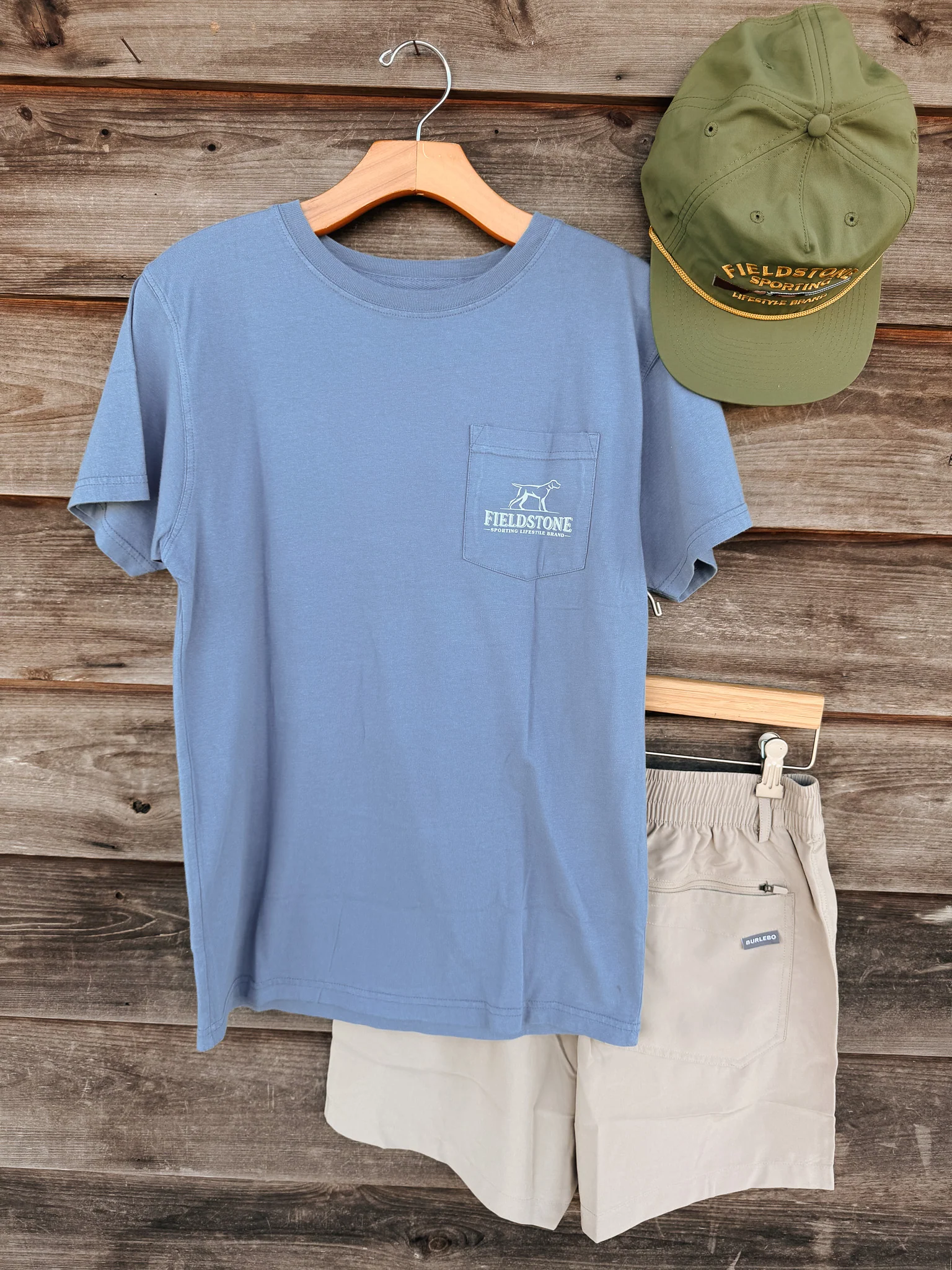 Fieldstone River Spaniel T-Shirt in Saltwater - Image 3