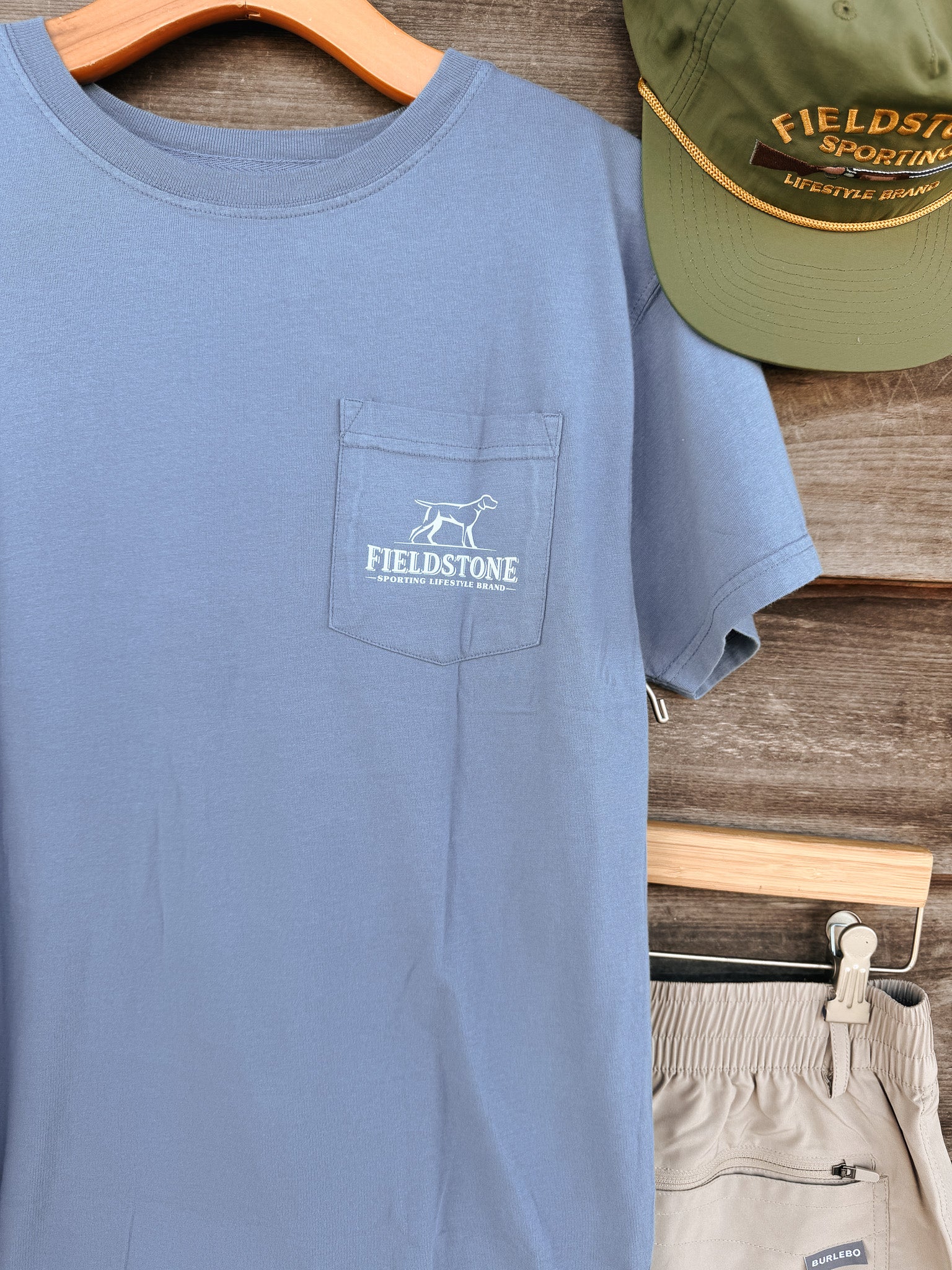 Fieldstone River Spaniel T-Shirt in Saltwater - Image 4
