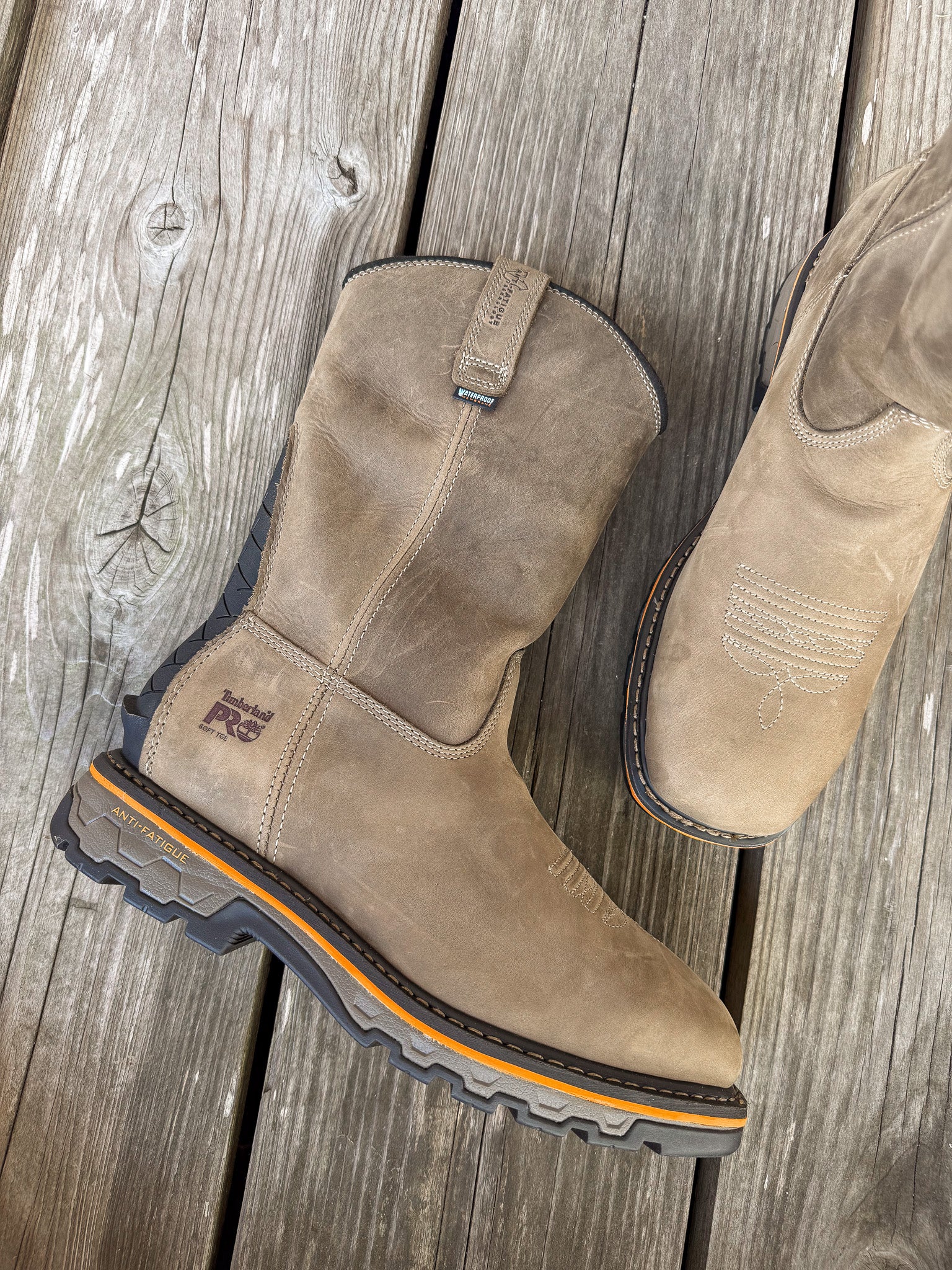 Men's Timberland Pro True Grit Waterproof Wellington Work Boot - Image 5