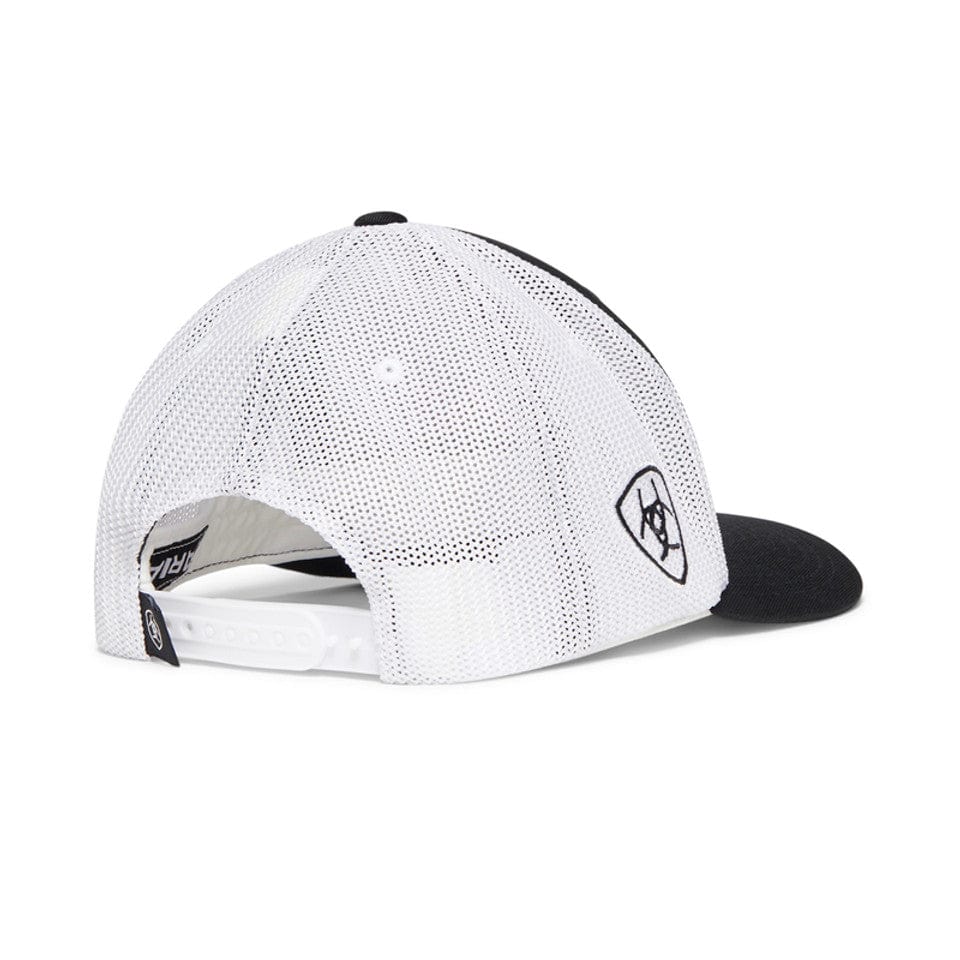 ARIAT MEN'S MEXICAN FLAG BLACK BALL CAP - Image 2