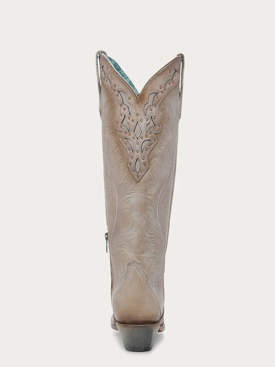 Women's Corral Feathered Embroidery Crackled Western Boot - Image 6