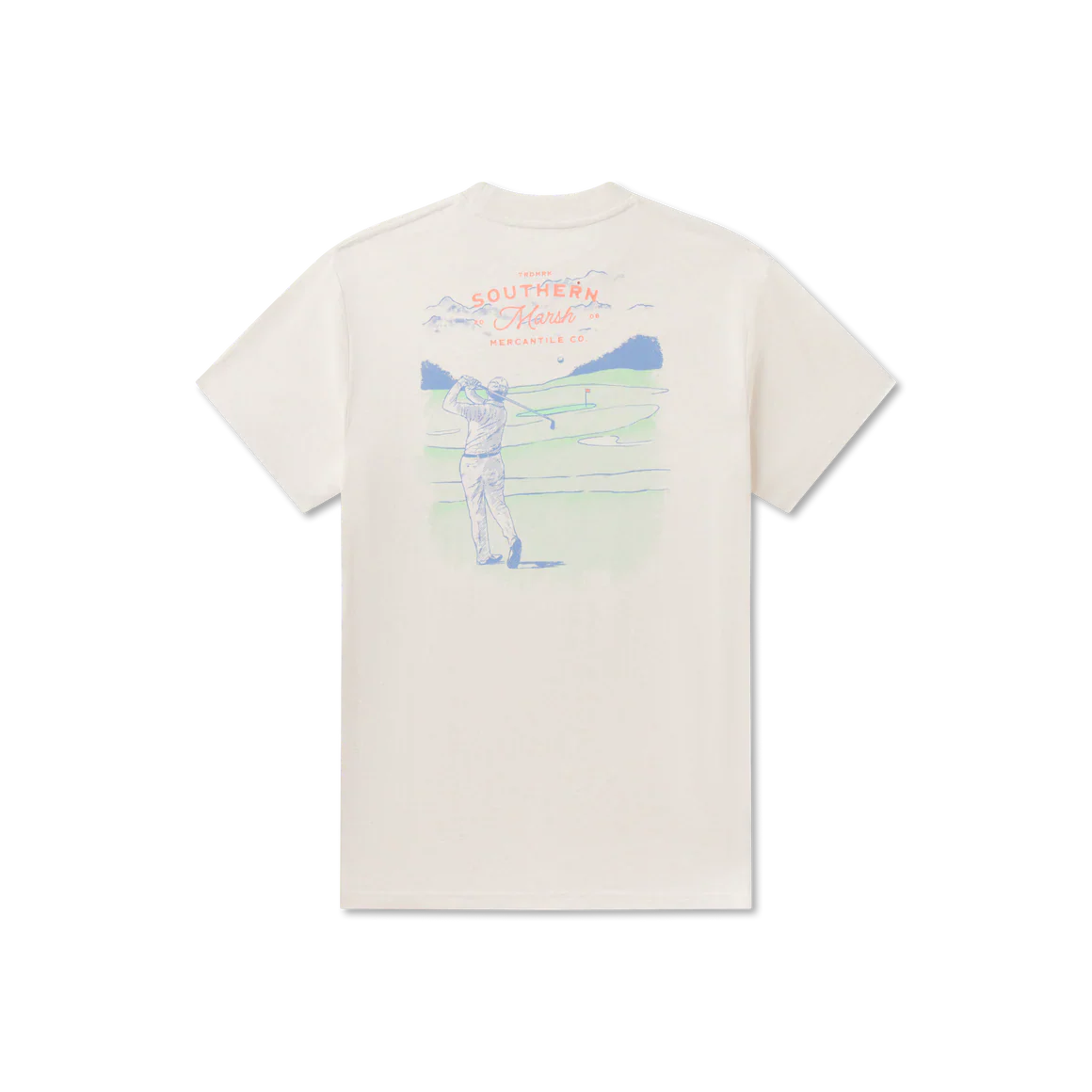 Southern Marsh Pin High T-Shirt in Washed Pebble - Image 5