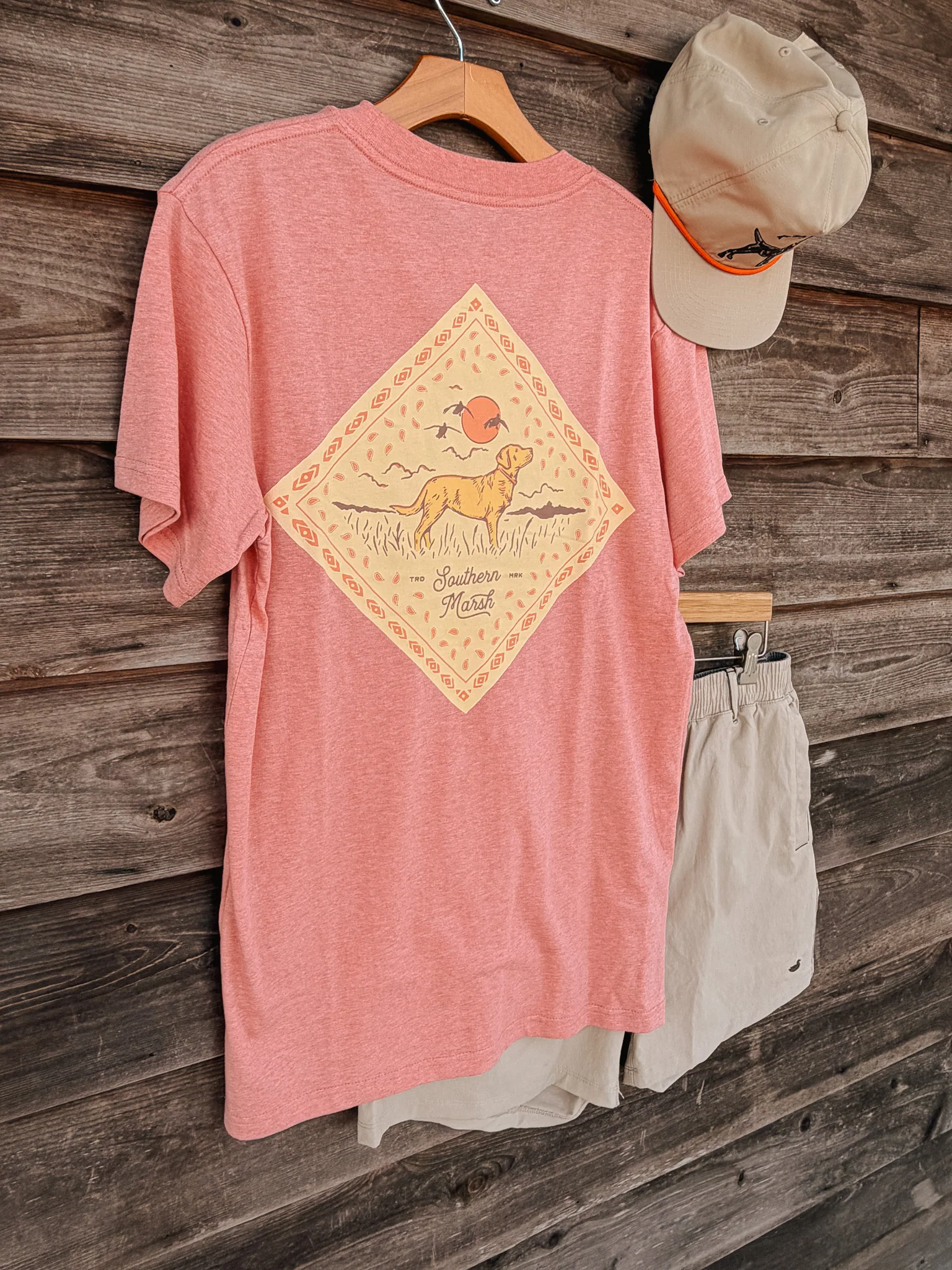 Southern Marsh Bandana Best Friend T-Shirt - Image 2