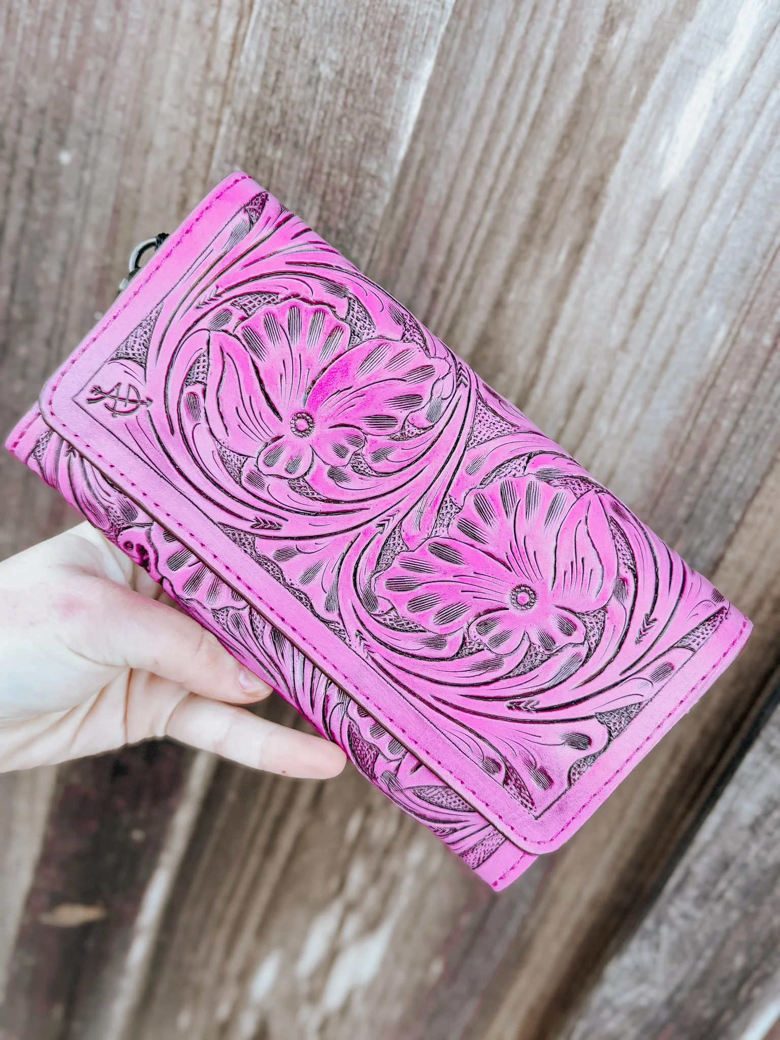 American Darling Pink Tulled Wallet - Image 3