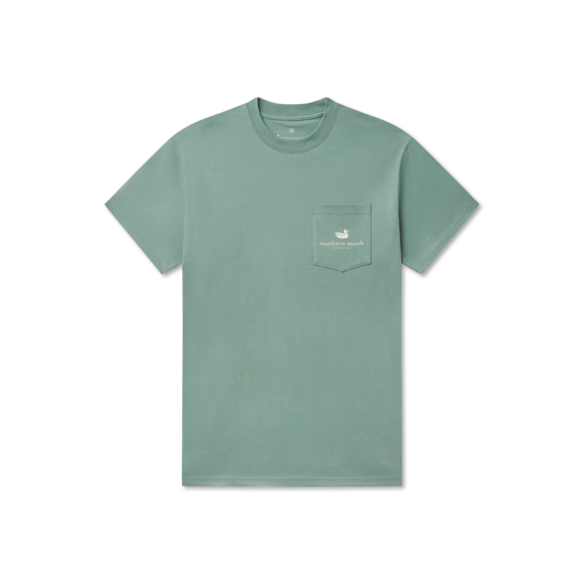 Southern Marsh Vintage Duck Decoy T-Shirt in Sage - Image 7